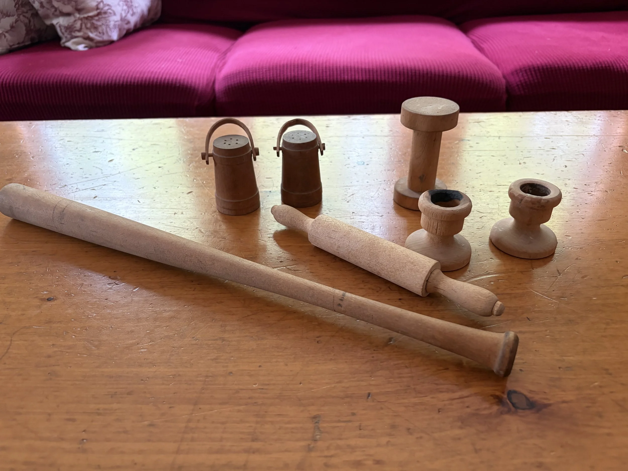 Frost Mill wood turnings Mariaville Maine