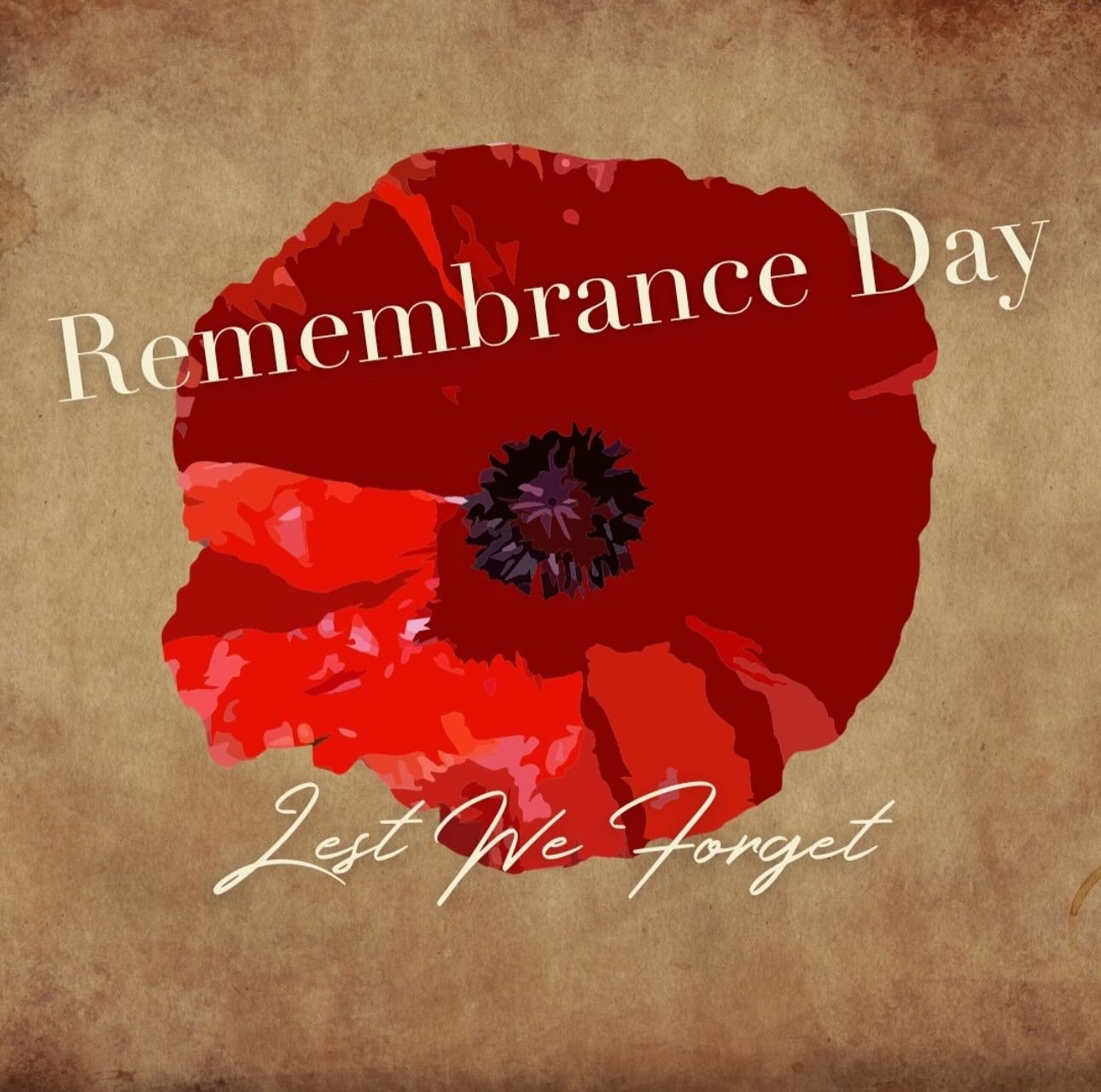 Today, we remember those who fought for us. 11.11