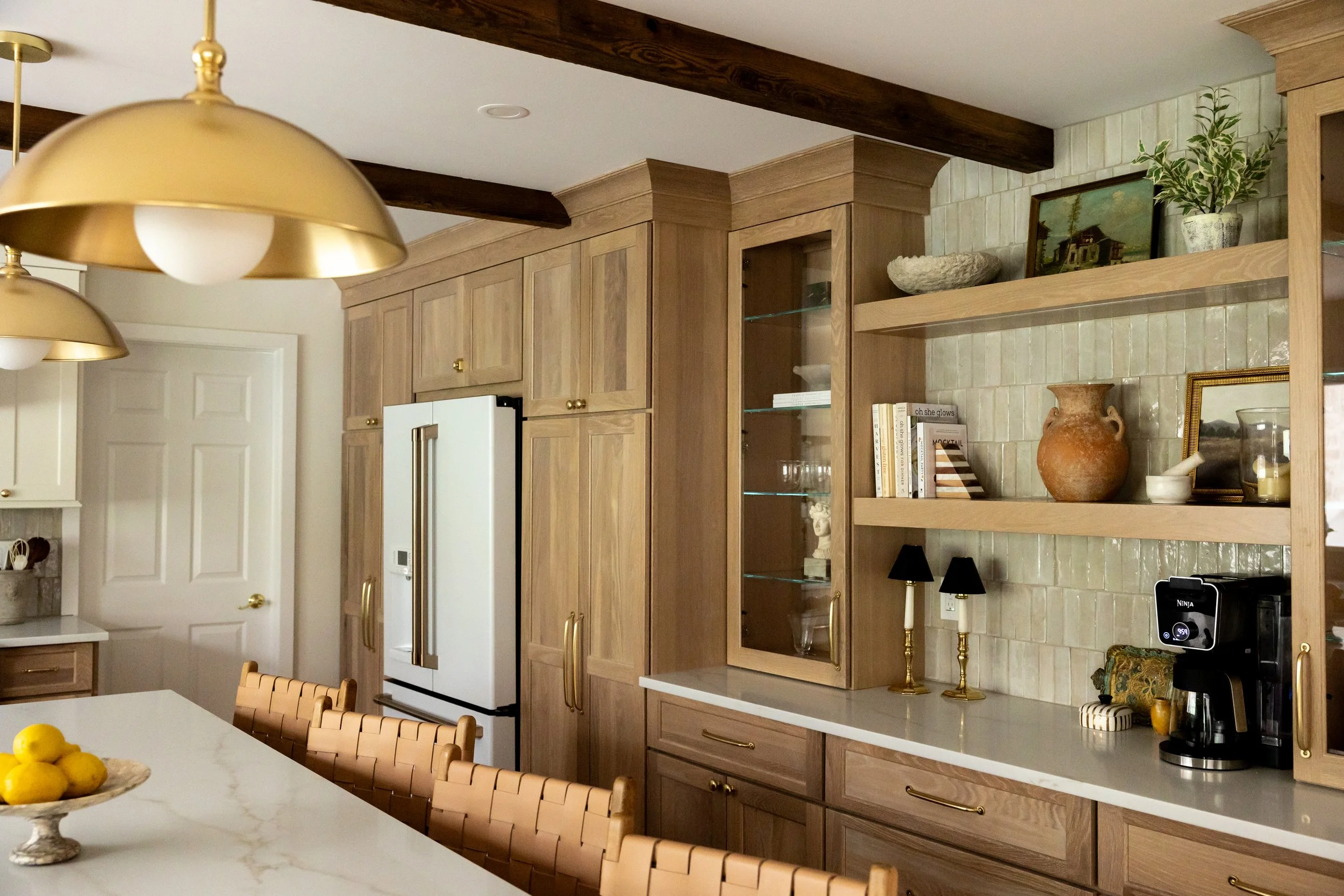 A kitchen fully renovated by Apex Home Design. Apex Home design is a New Jersey based remodeling company.