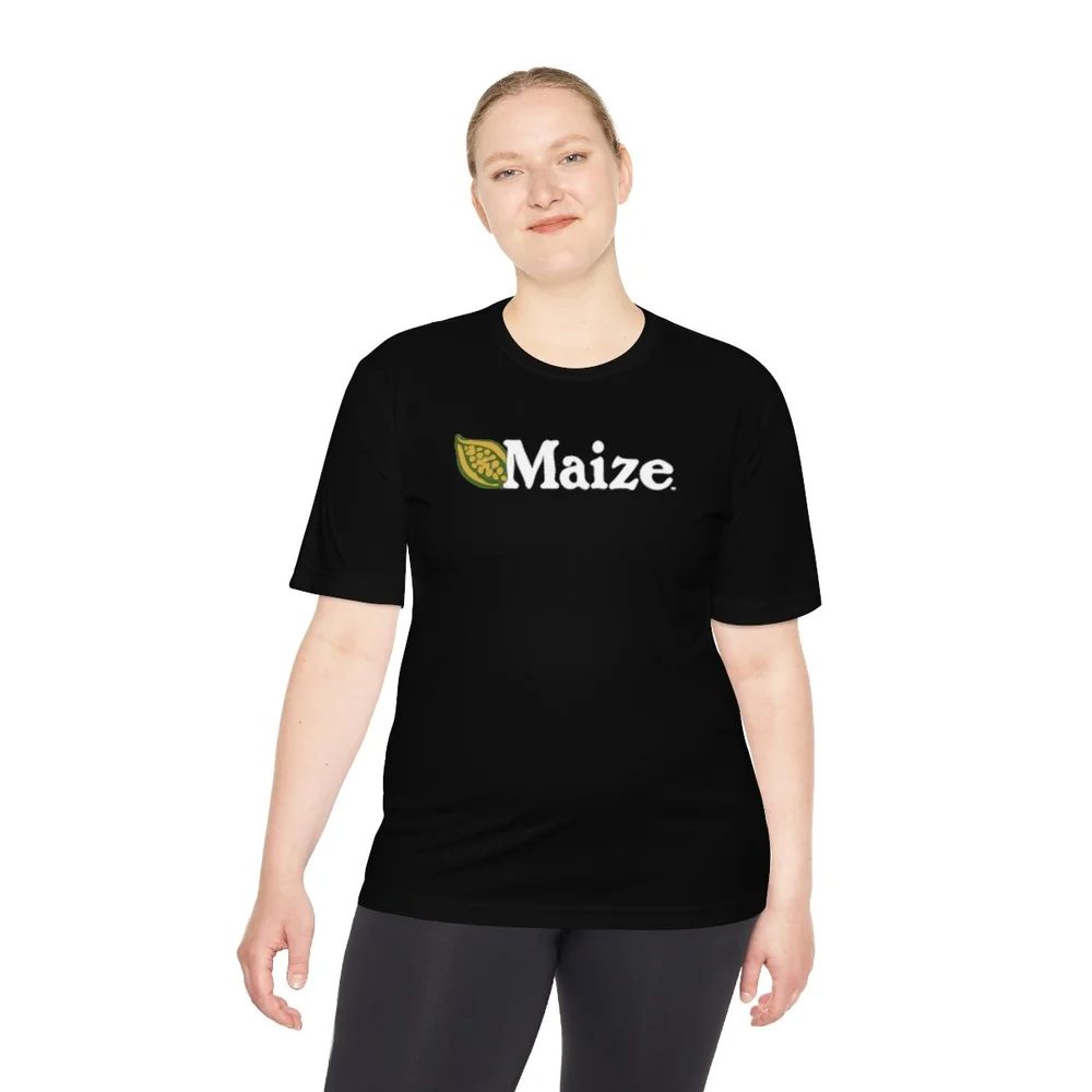Maize Logo Unisex Moisture Wicking Tee Maize Mexican Grill