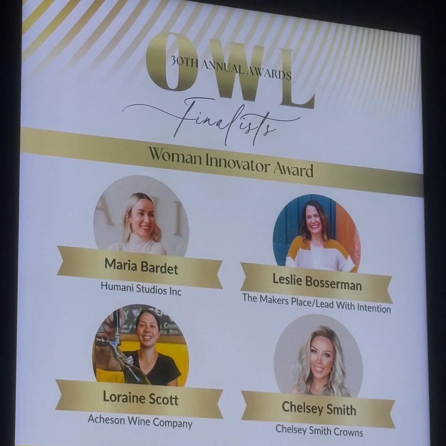 What a wonderful time tonight at @thejacquelyn.official celebrating with the other Outstanding Women Leader (OWL) finalists before the BIG fancy gala next weekend ✨

There&rsquo;s just something so special about gathering so many talented, influentia