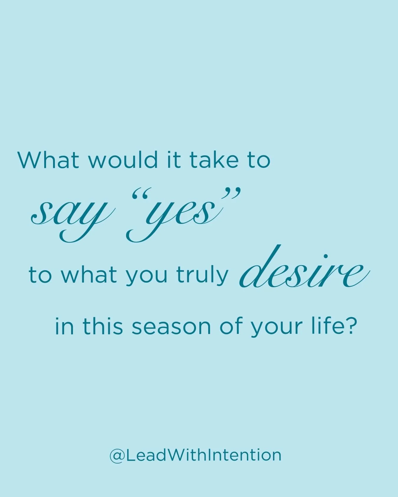What&rsquo;s been holding you back from saying YES to what you truly desire now? ✨

#Choice #Yes #Desire #Goals #EmotionalEndurance