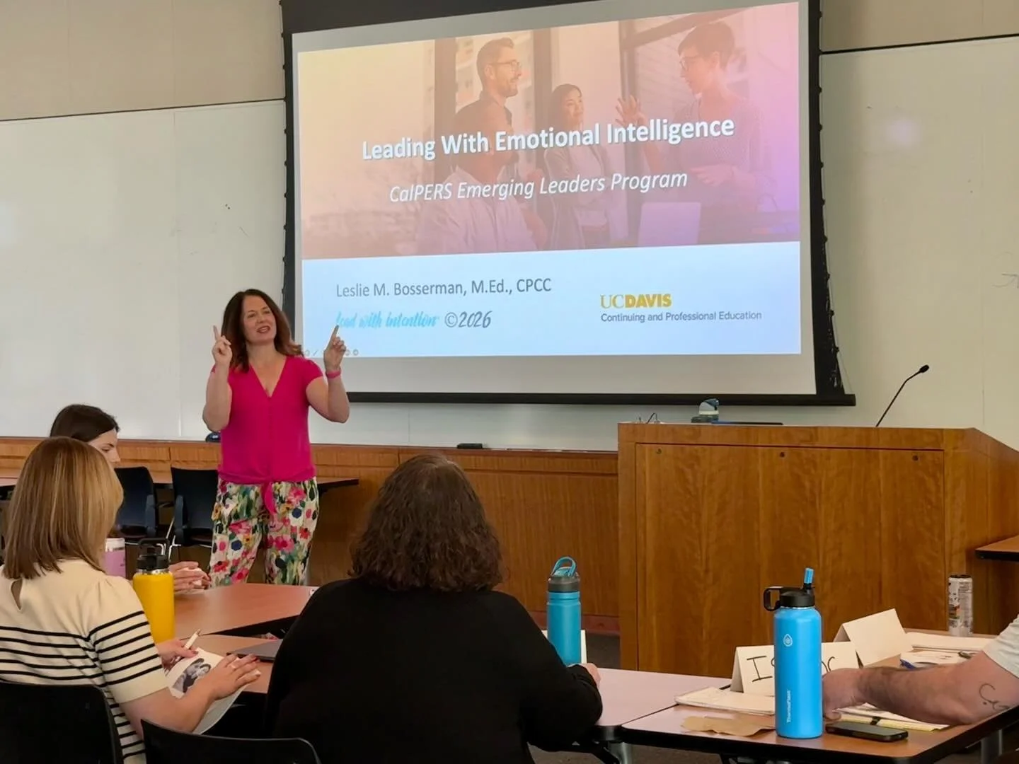 What a fun day at CalPERS training their Emerging Leaders as they develop Emotional Intelligence! 💡

It&rsquo;s my eighth year as the Emerging Leader Program Facilitator, and such a tremendous honor to get to teach leadership skills that encourage o