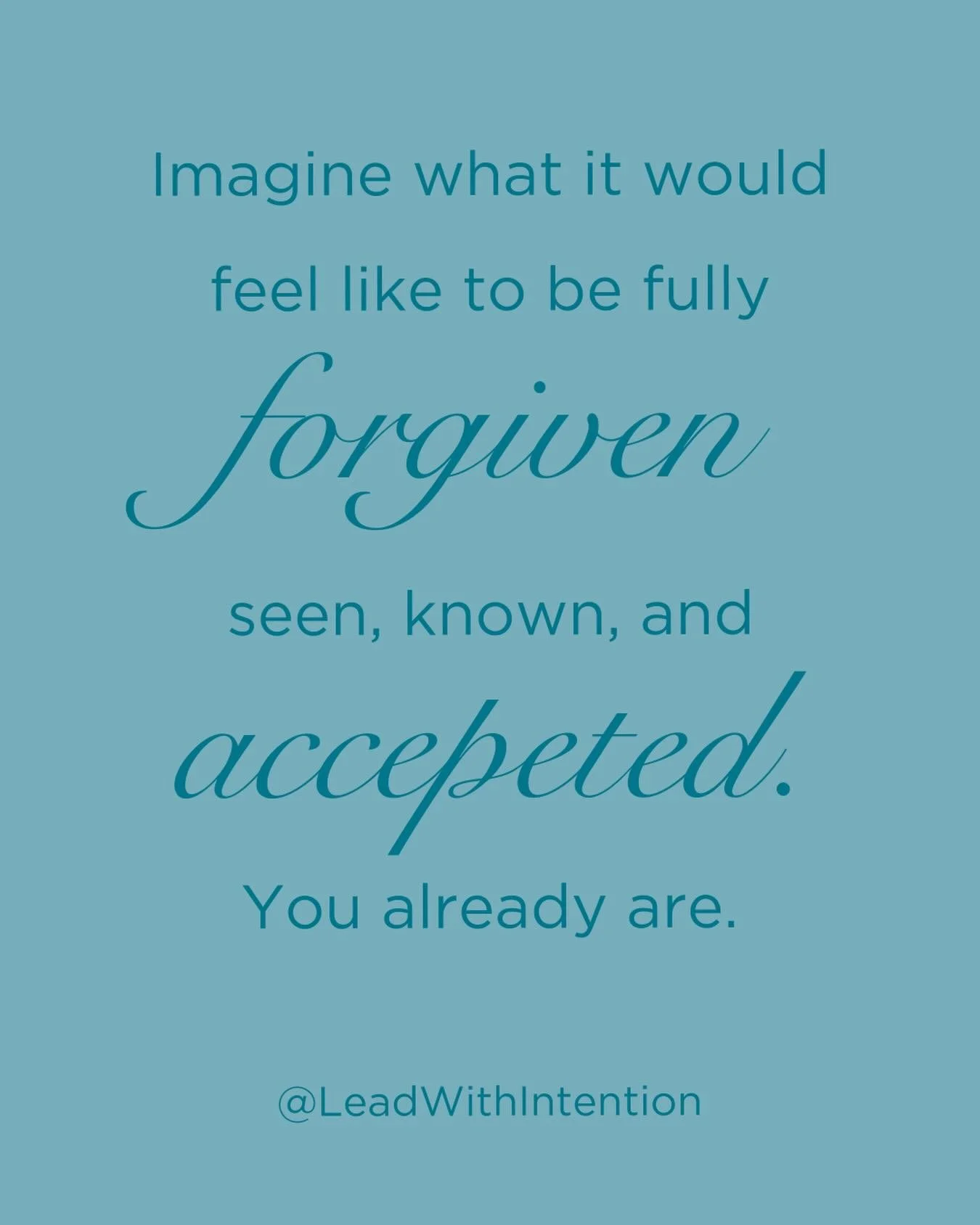 You already are ❤️

Psalm 139

#Known #Loved #Forgiven #EmotionalEndurance #LeadWithIntention