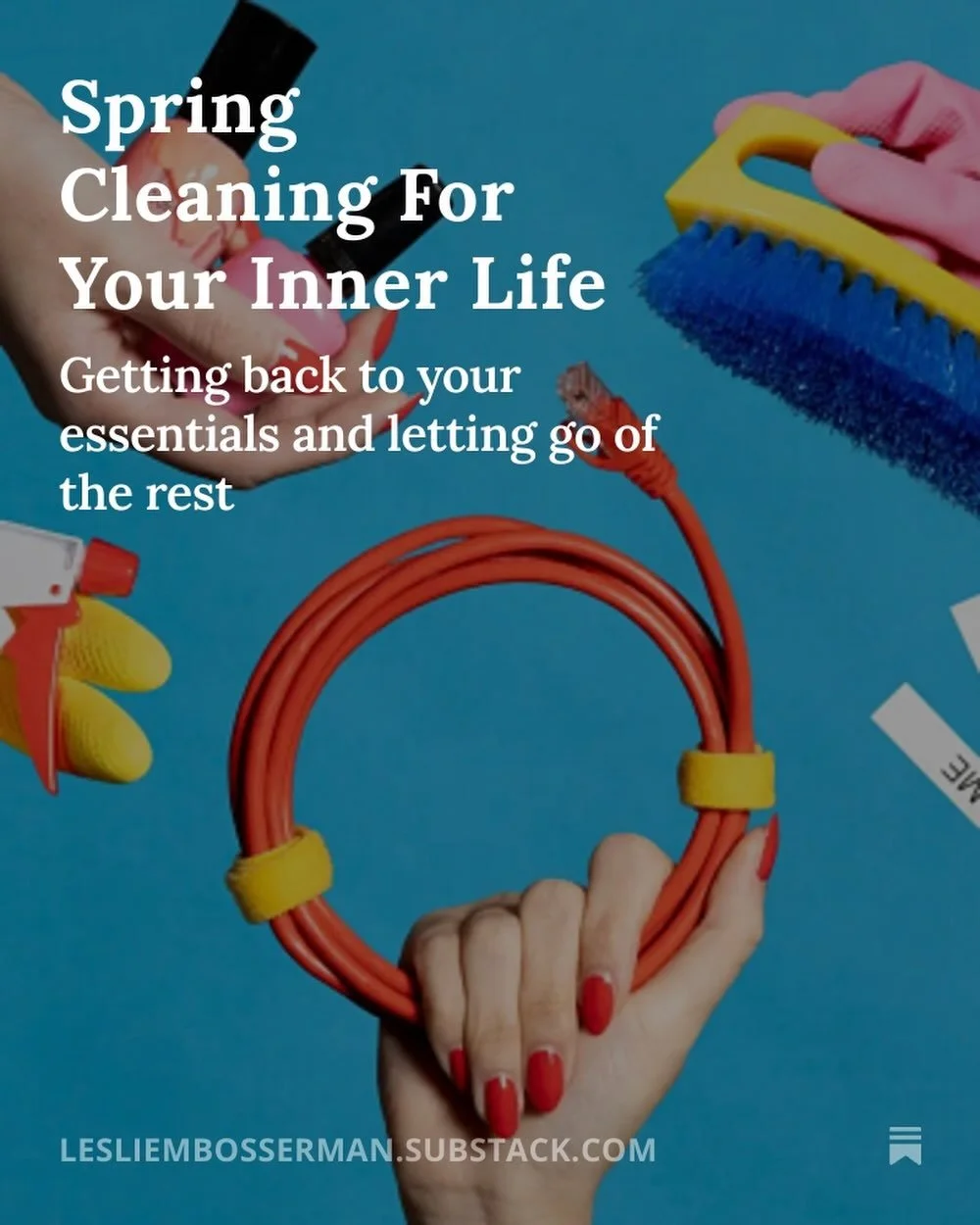 What would it look and feel like if we applied the same &ldquo;spring cleaning&rdquo; principles we use in our homes, wardrobes, and hard drives to our inner lives? 🧼

Join us as we explore three practical avenues together to get back to your essent