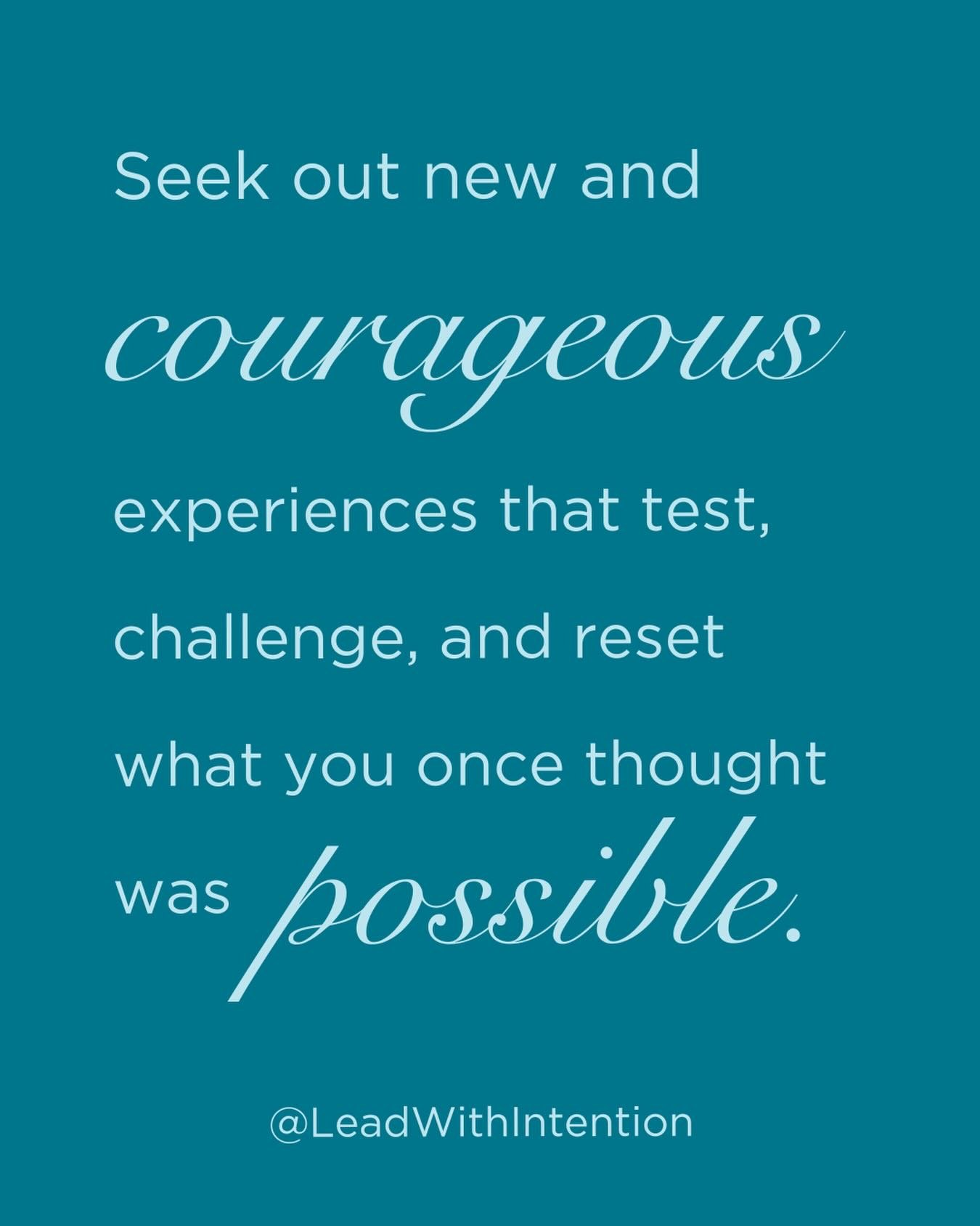 What have you been craving to try? ✨

#Opportunity #Possibility #GoForIt #EmotionalEndurance #LeadWithIntention