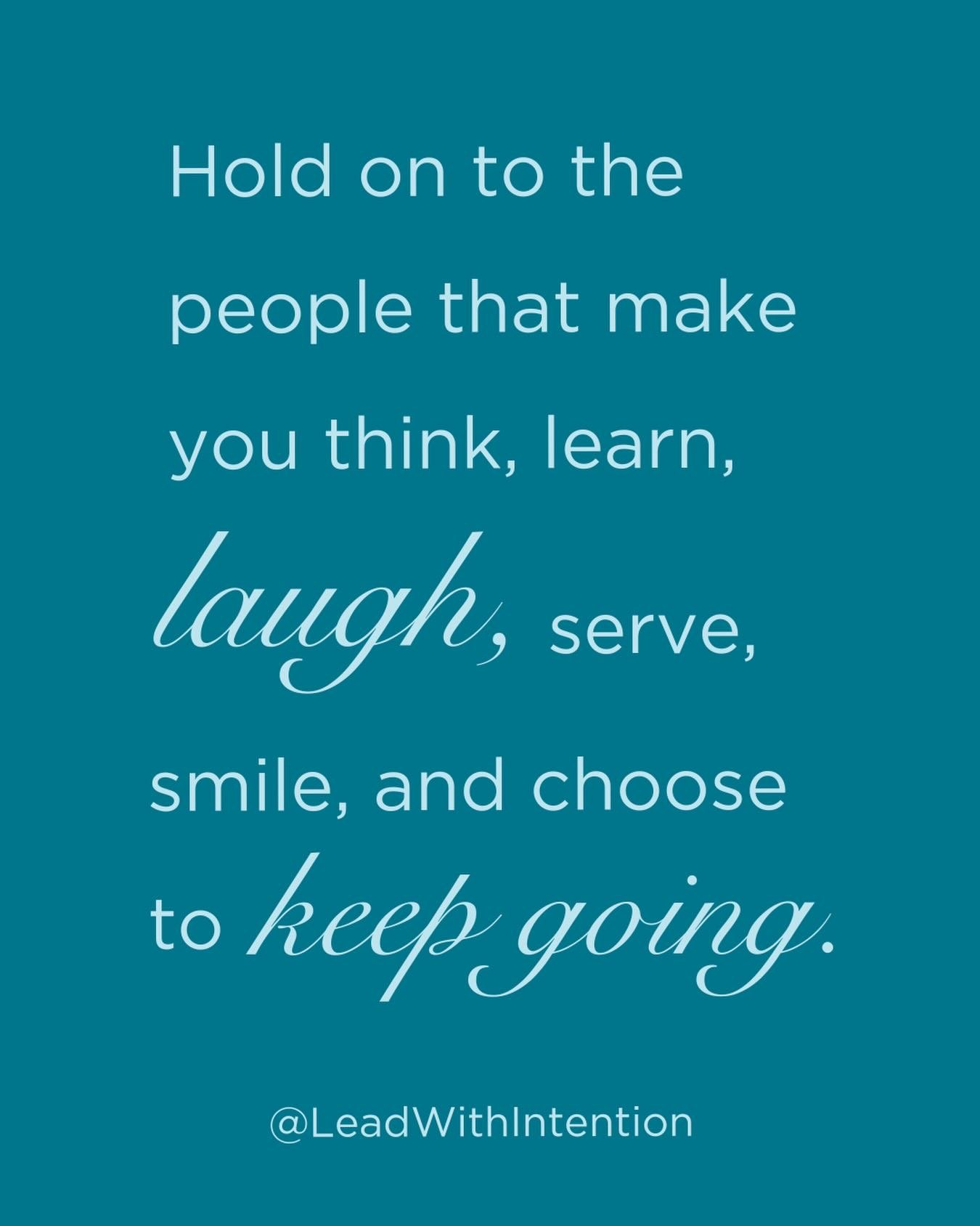 Find your people, hold on to them, and soon you&rsquo;ll also find yourself ✨

Tag someone who is #YourPeople to share the love 💖

#People #Friends #LeadWithIntention #EmotionalEndurance