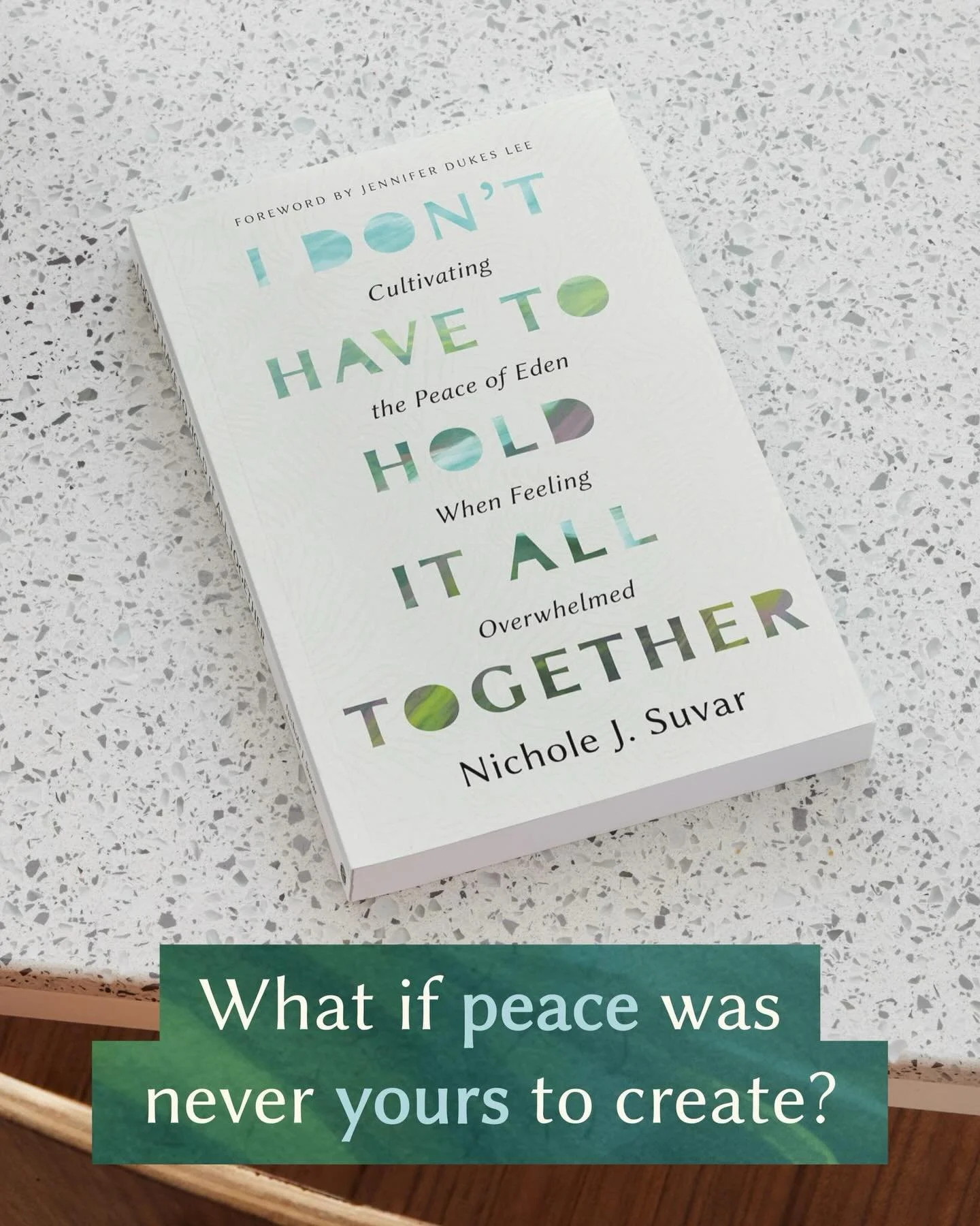 &ldquo;We can surrender control of outcomes and circumstances and find comfort in trusting the One who has been before all things.&rdquo; - Nichole Suvar 

My friend, @nicholejsuvar wrote the most beautiful book that we&rsquo;re launching into the wo