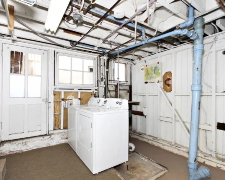 Balmer Basement Storage Area Before