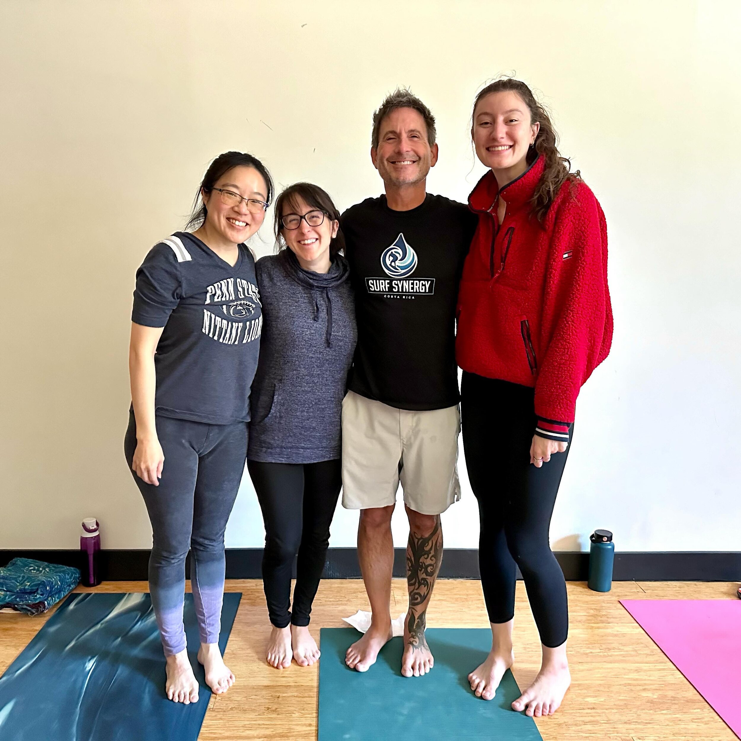 Congrats to these four amazing new yoga teachers who just taught their practica this weekend! Say hooray to Christine, Lauren, Neal and Sara when you see them at the studio! 
🎉🎊🥳👏🤸🏻&zwj;♂️🎊🎉

We were blown away by the culmination of all their