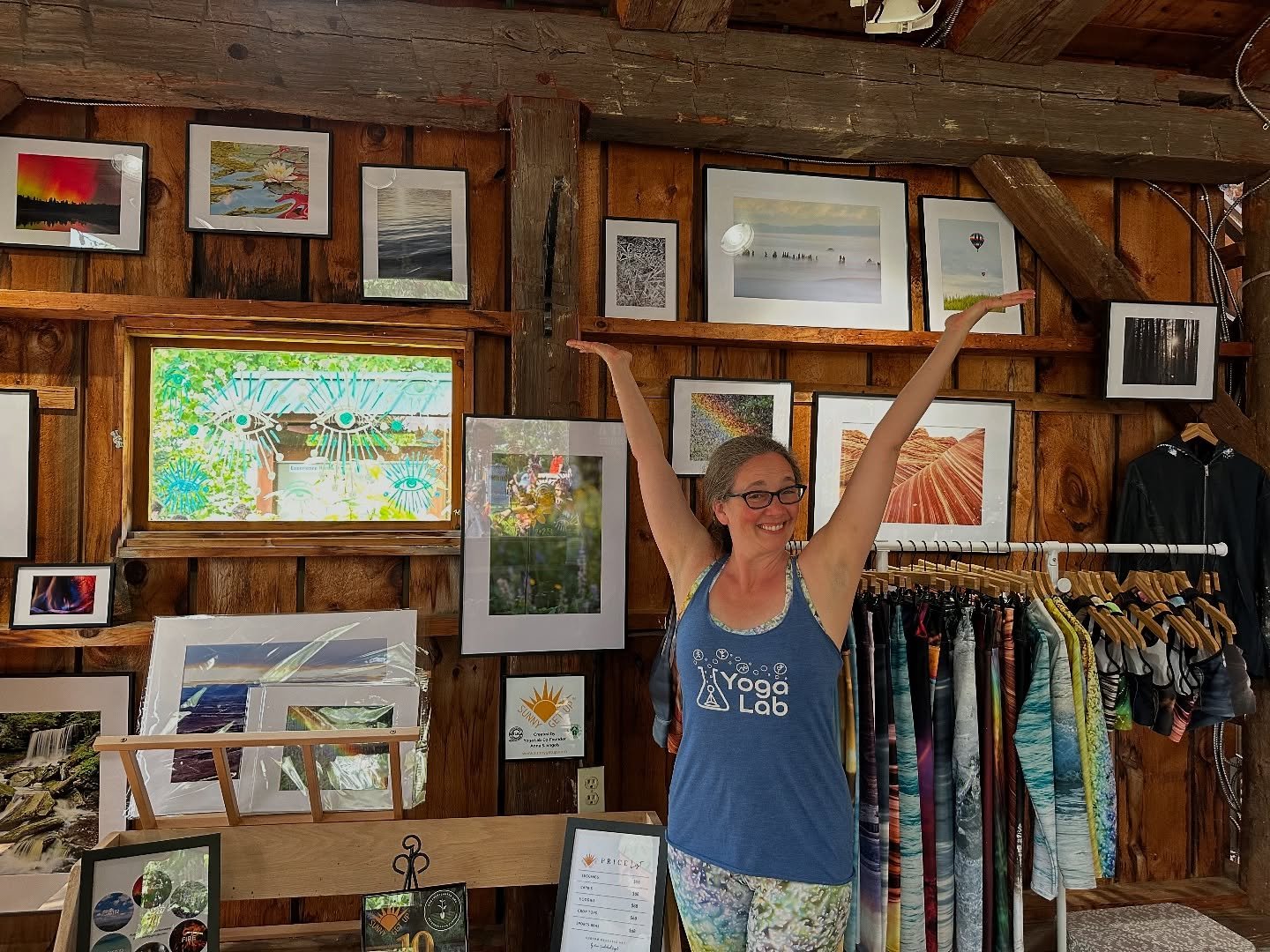 There&rsquo;s still time to join in on the fun at Rhoneymeade Fest! Latisha @gratifiedgrad taught a great outdoor yoga class on Saturday and Kristen @kristenboccyoga is teaching another one today at 4pm! Anna has her Sunny Get Up @sunnygetup activewe