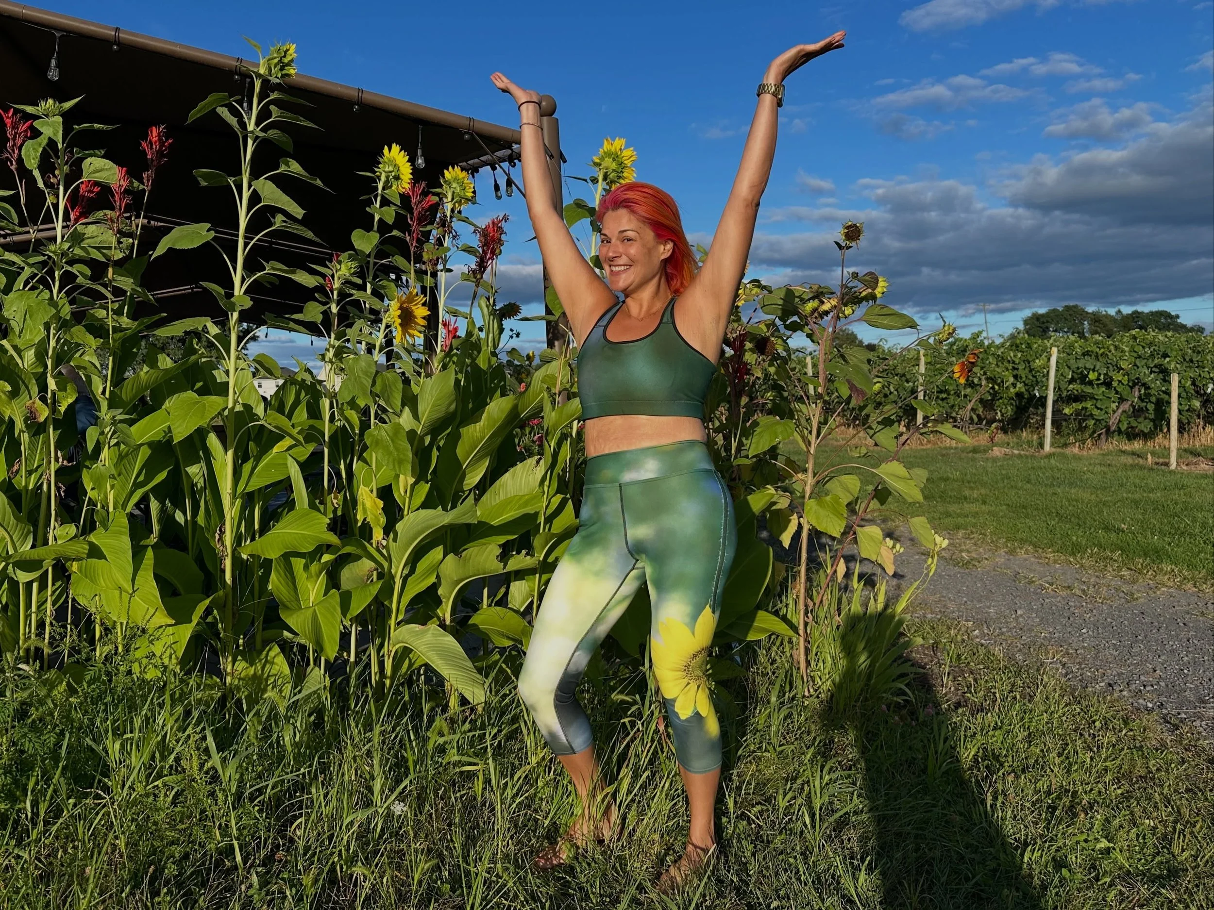 Outdoor yoga summer special! Use discount code CHEERS to save $7 (the cost of one drink) on a single class Drop-In! 

Join @brittanyyogi at @happyvalleywineryandvineyard this Friday 4:30-5:30pm for outdoor yoga - followed by live music, wine, and gre