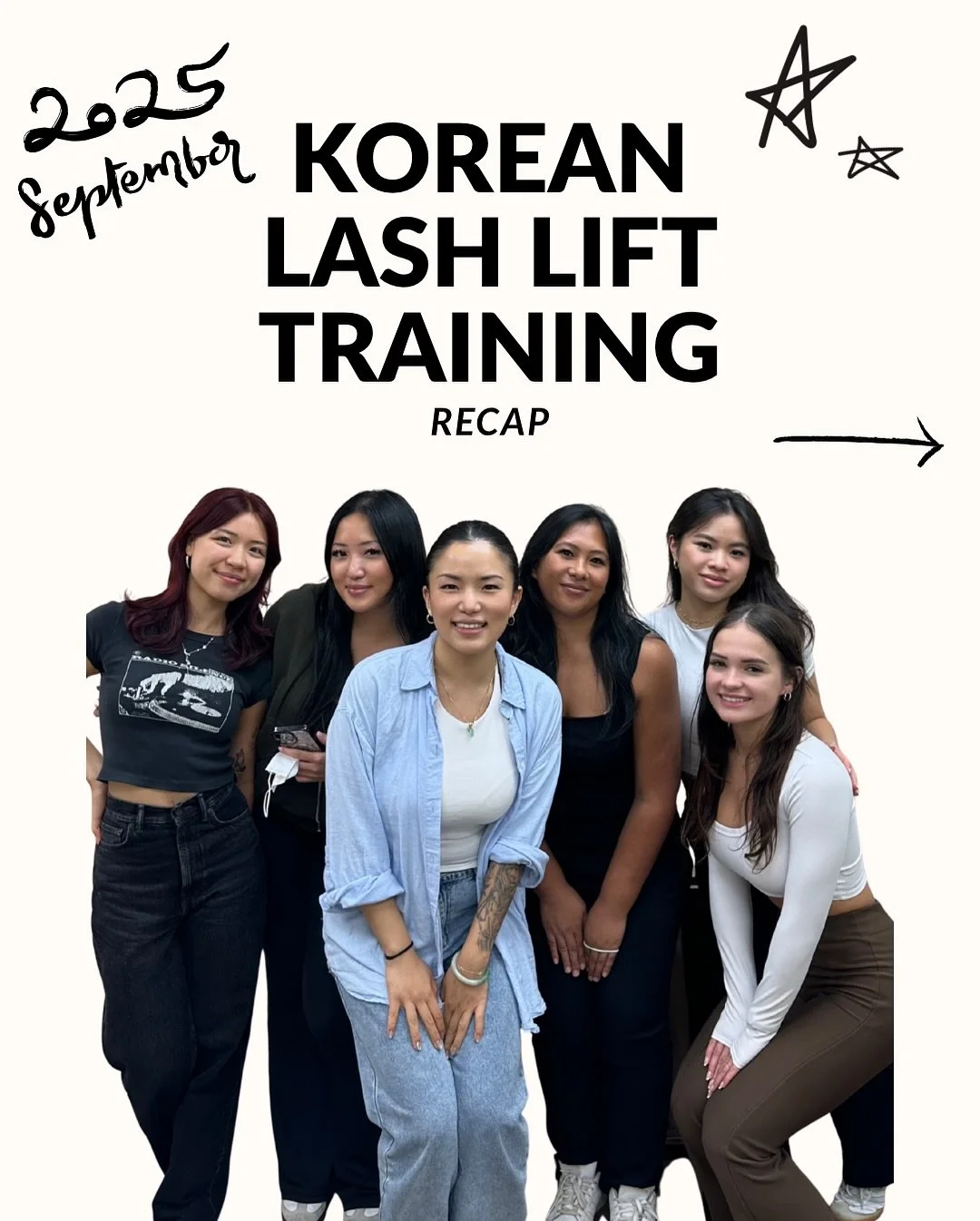 Our Korean Lash Lift Training wasn&rsquo;t just a class &mdash; it was a full transformation day. 💫

We started with theory, dove deep into premium Korean systems, broke down every step of the lift, and practiced on live models. From science and str