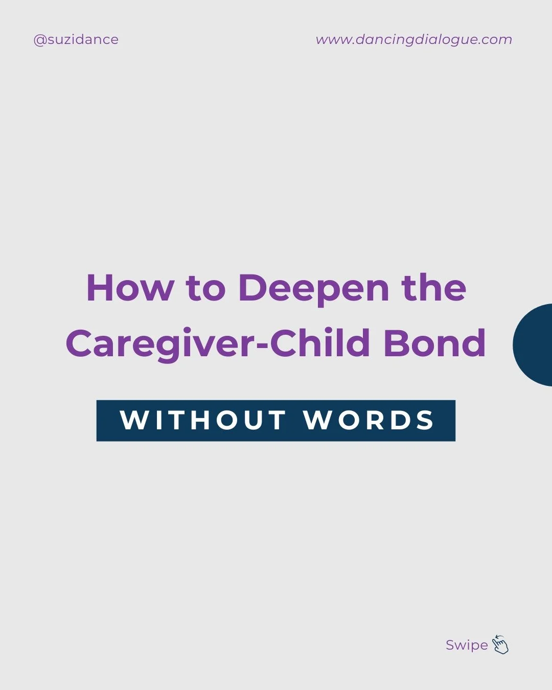 From infancy onward, kids use movement to express needs, preferences, overwhelm, joy, and connection. 

Whether it&rsquo;s the bounce of excitement when they see you or the way they turn away when they&rsquo;ve had enough &mdash; movement is language