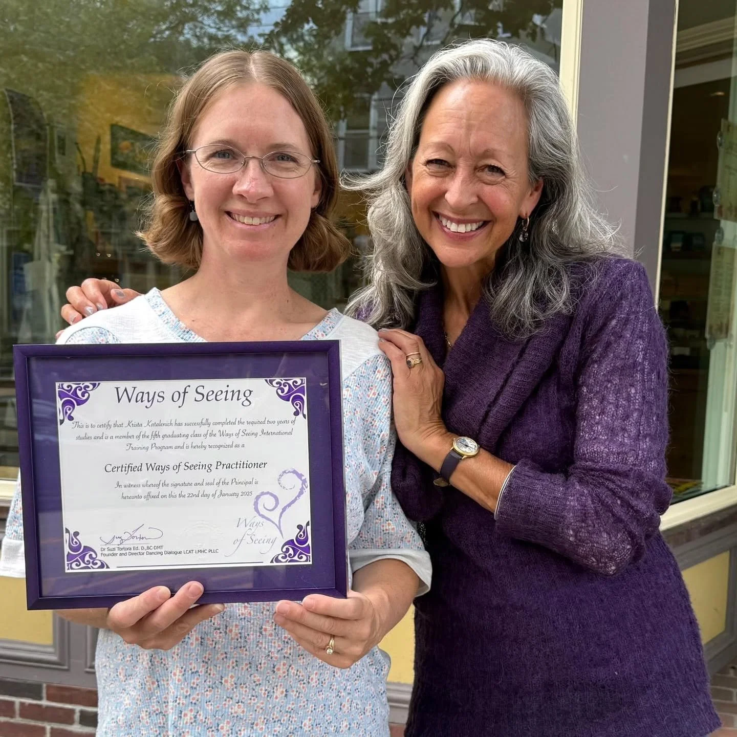 Handing out Ways of Seeing certificates is one of my favorite moments &mdash; it&rsquo;s where all the training, study, and heart come together.

For those who are new here, Ways of Seeing is the method I developed that uses movement, art, music, pla