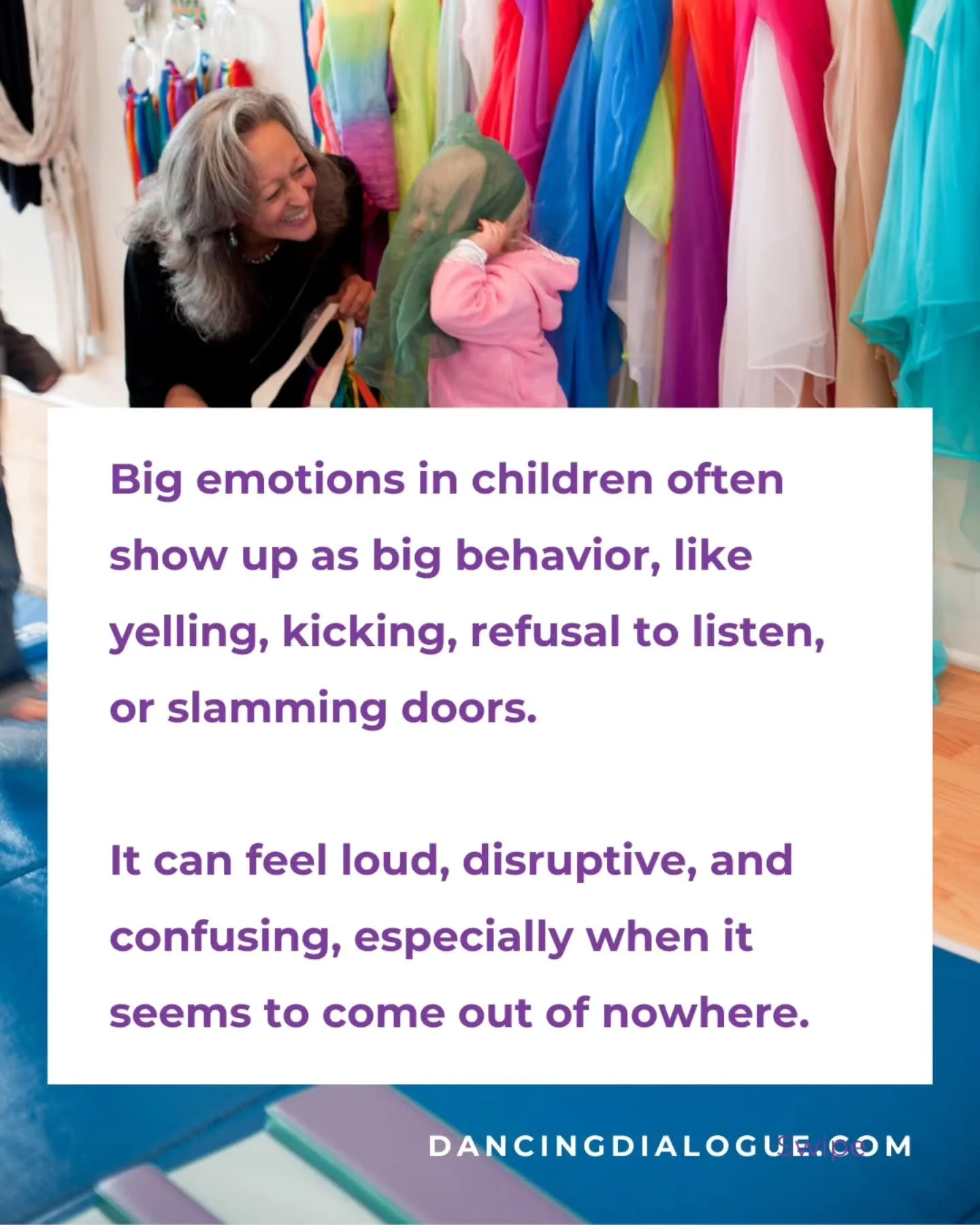 Children are still learning how to make sense of their inner world. Until they have the words, they use their bodies. 

What looks disruptive on the outside is often a signal of confusion, overwhelm, or a need they can&rsquo;t yet explain.

At Dancin