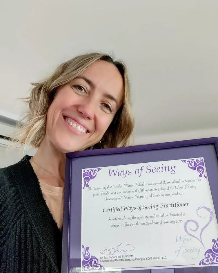 Celebrating Carolina for completing the Ways of Seeing International Training Program! 💜

It&rsquo;s such a joy to honor this milestone &mdash; two years of study, practice, and deep exploration into how movement, attachment, and emotional developme