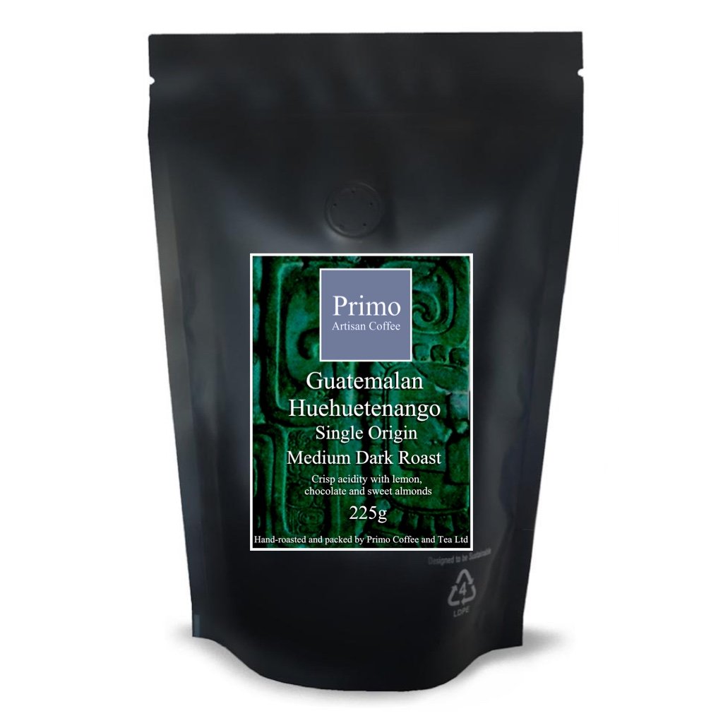 Guatemalan Huehuetenango - 225g Bag - Wholebean, Filter Grind or Espresso Grind - Primo Artisan Coffee