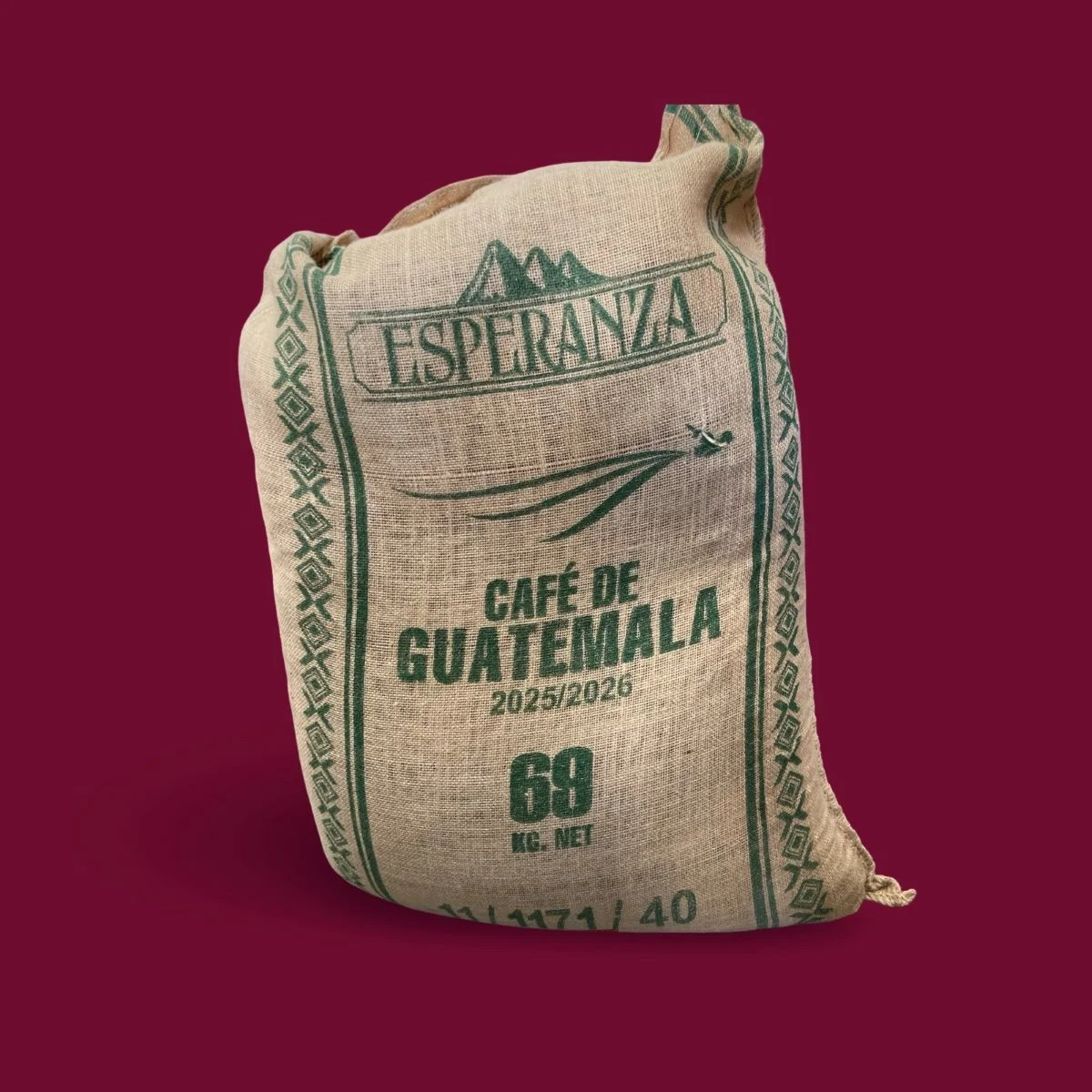 Guatemalan Antigua Los Volcanes Coffee Sack-Green Beans.jpg