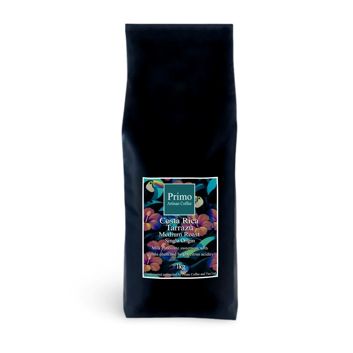 Costa Rica-Tarrazu-Single Origin-Medium Roast-1kg Black Bag-Primo Coffee.jpg