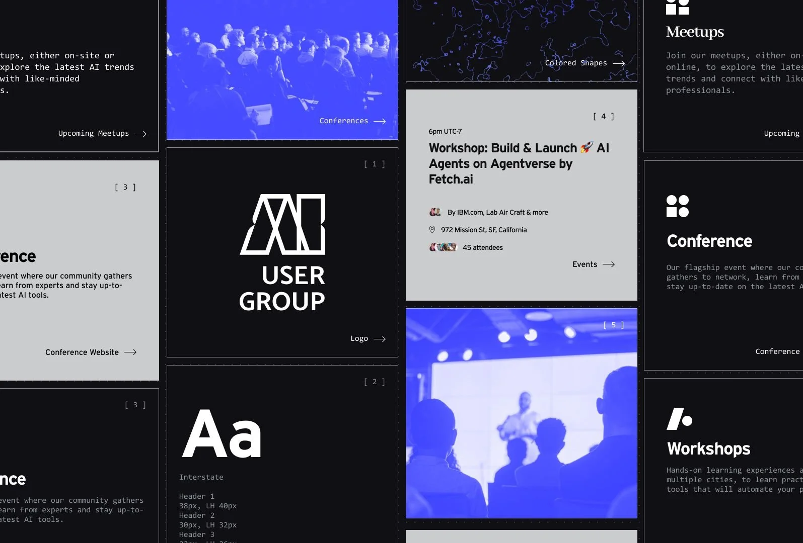Branding | UI Design [AI User Group]