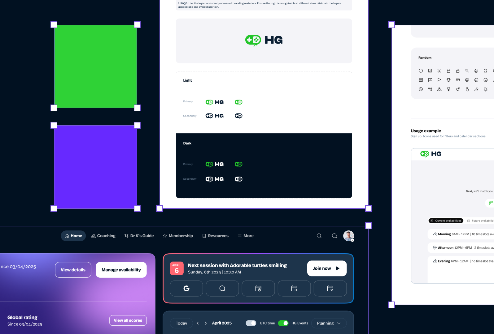 Design System  [Healthy Gamer]