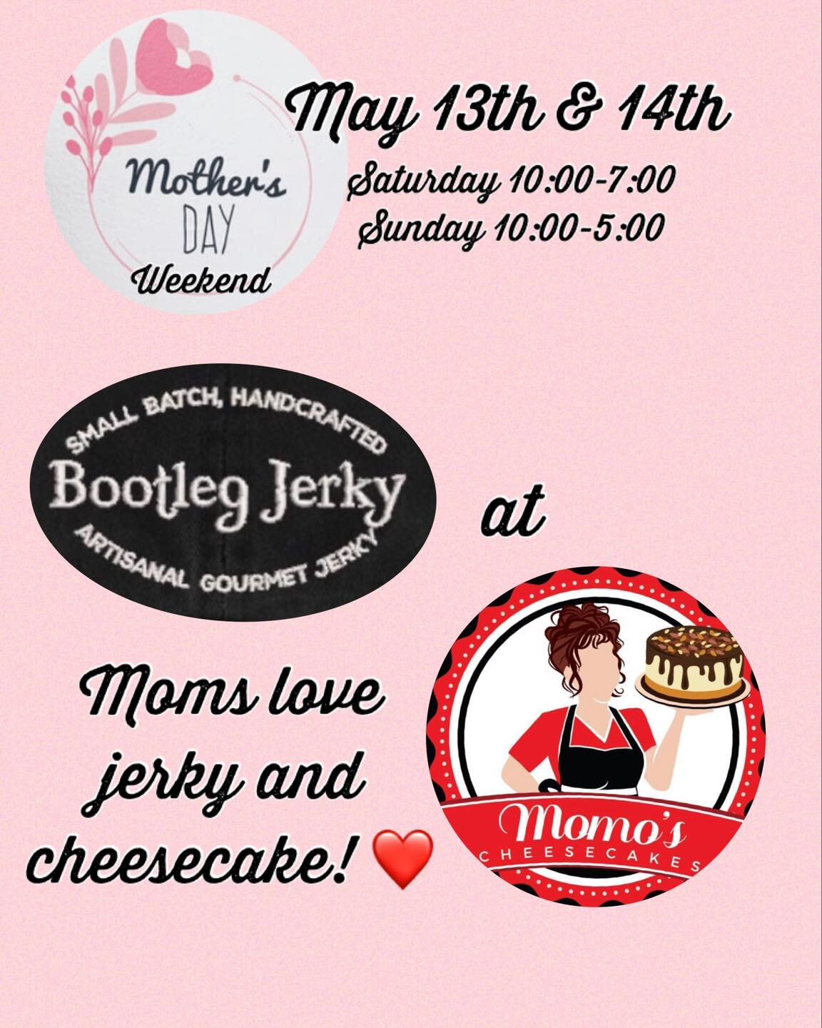 One stop shopping for Mother&rsquo;s Day! ❤️ #mothersday #mothersdaygifts #gifts #jerky #cheesecake #beefjerky