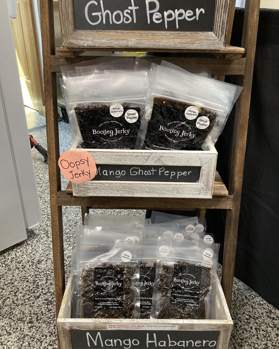Sometimes the best things come from making mistakes. This weekend at MoMo&rsquo;s Cheesecakes I have my &ldquo;Oopsy Jerky,&rdquo; a Mango Ghost Pepper flavor available in a limited supply. 
 #spicy #beefjerky #gift #mothersdaygift