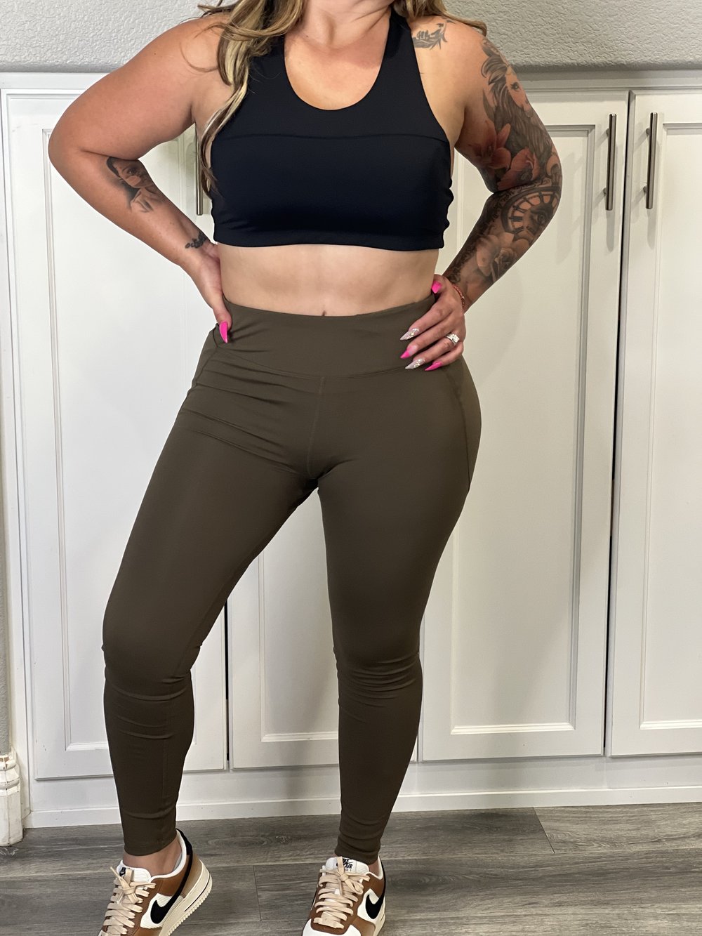 Booty-Pop High Waisted leggings — Cali Luvs Curves