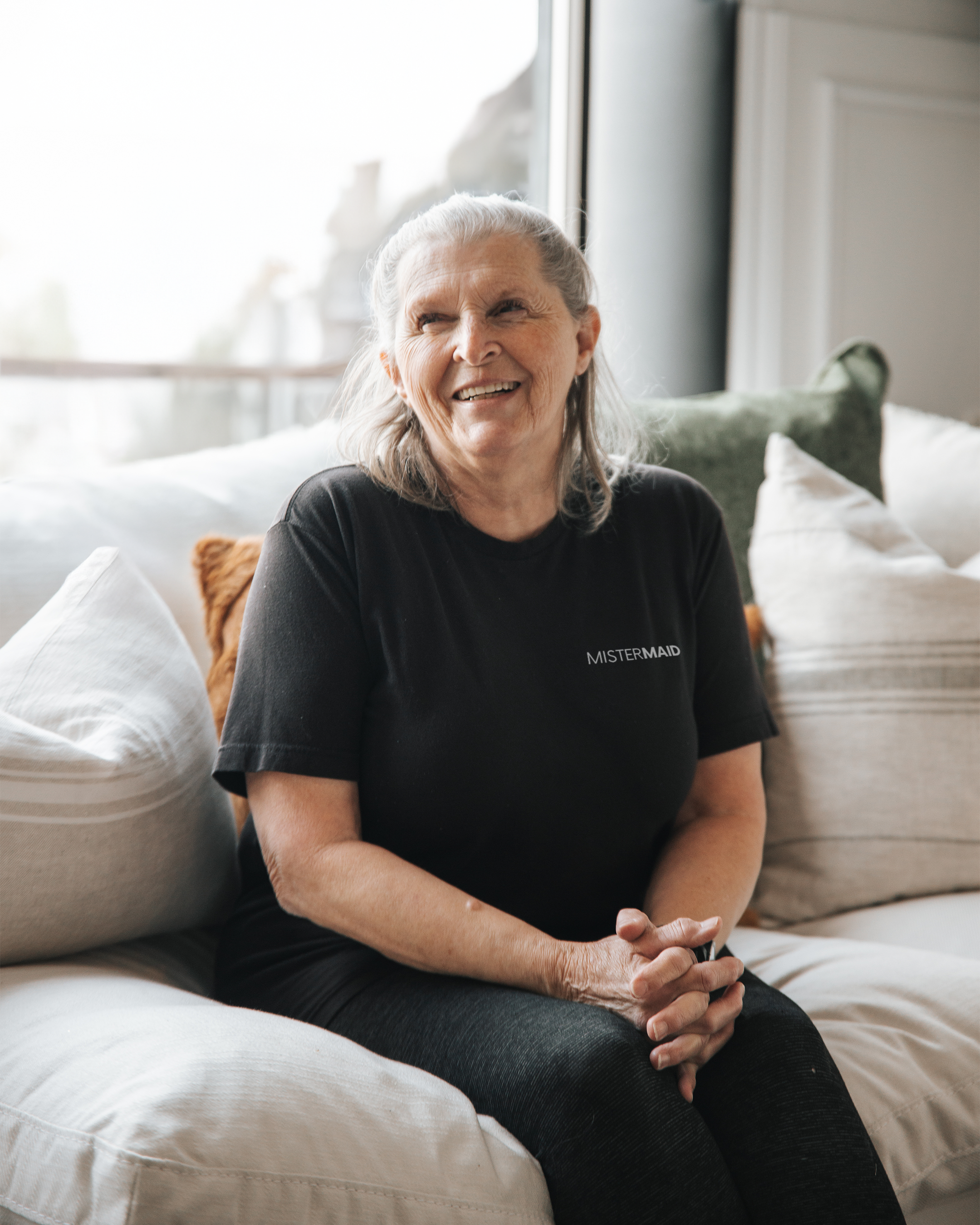 Jackie, one of our amazing cleaners at Mister Maid.