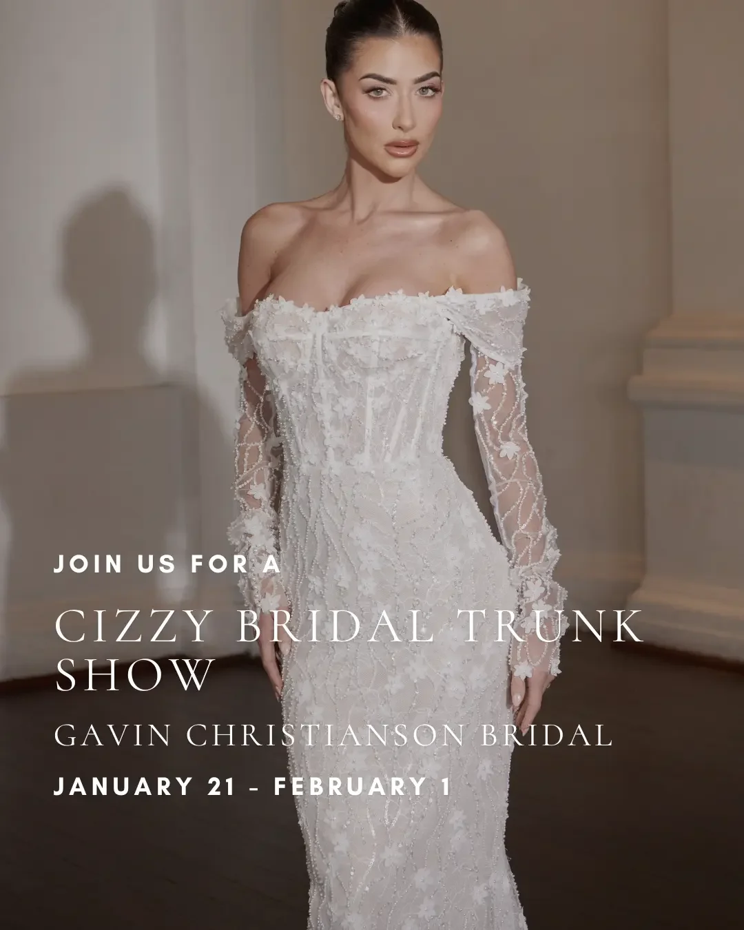 Cizzy Bridal Trunk Show at Gavin Christianson Bridal.webp