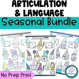 SLP Madness Speech Therapy Activities
