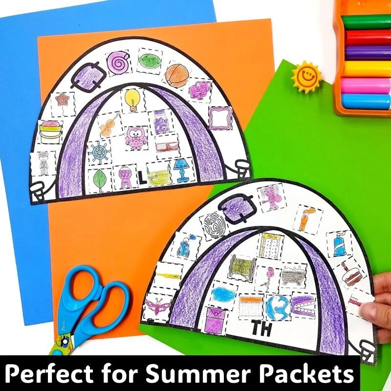 summer speech and language packets