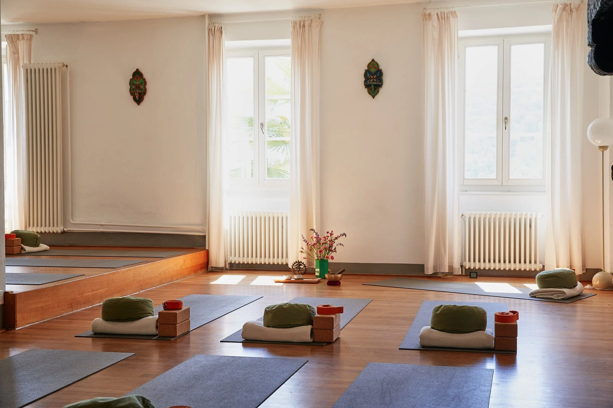 Yogaraum in der Casa Santo Stefano