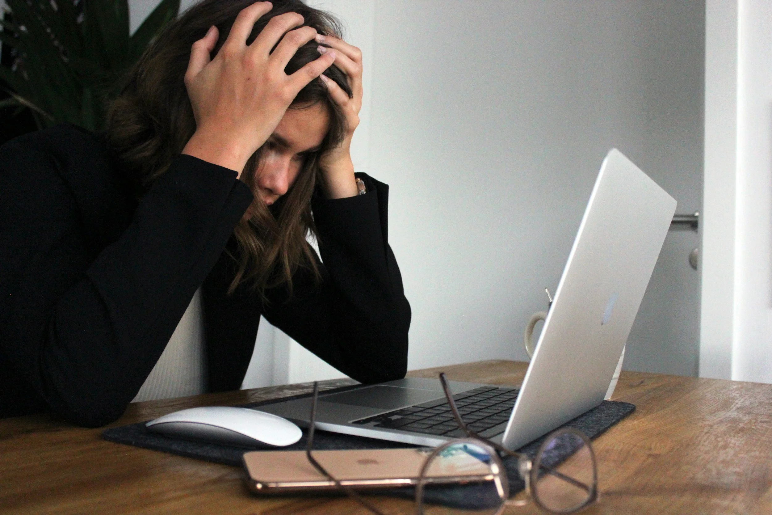 Woman struggling with Anxiety & Burnout - Core Healing Path Homeopathic Remedies