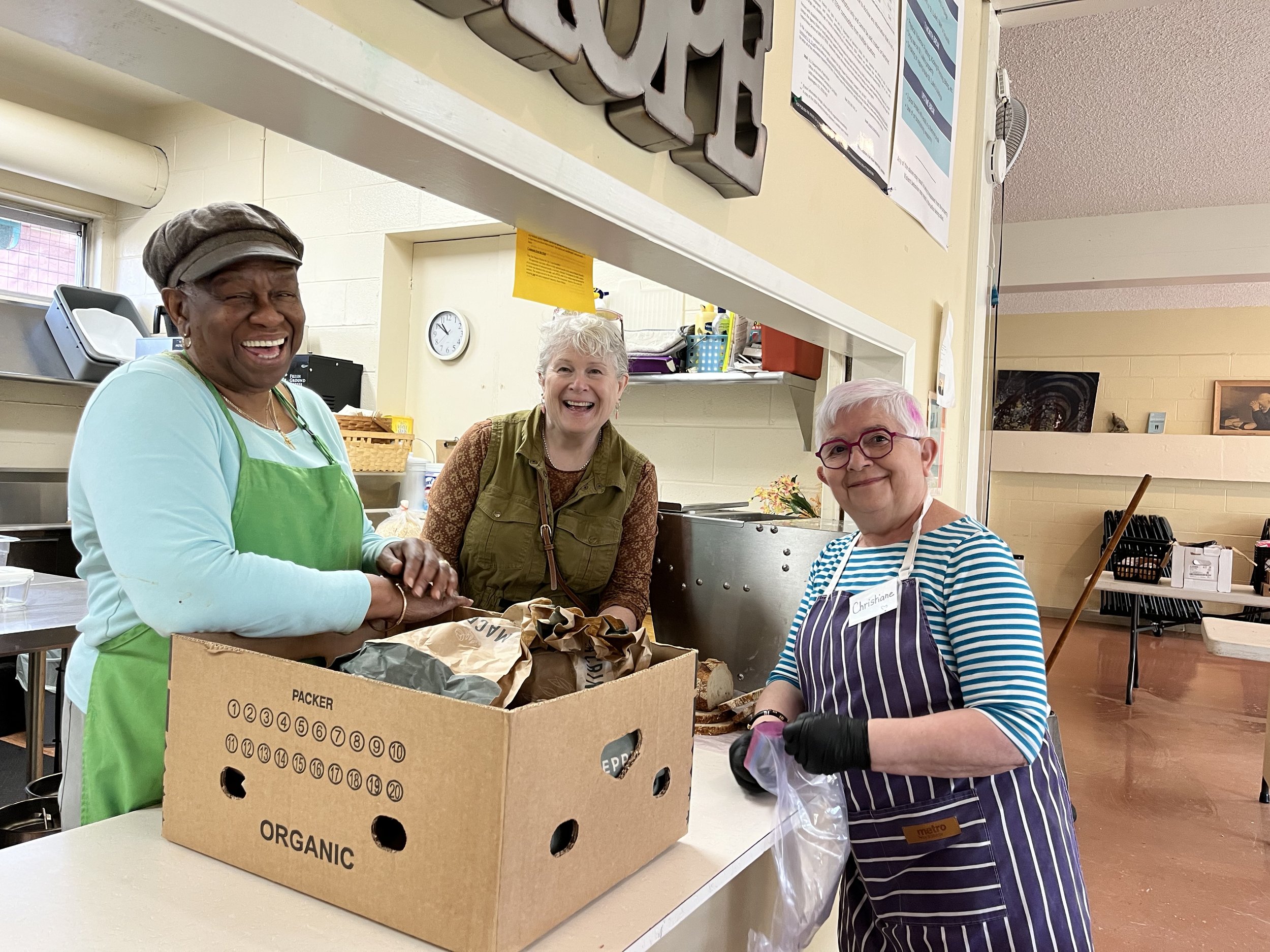 Smiling Volunteers