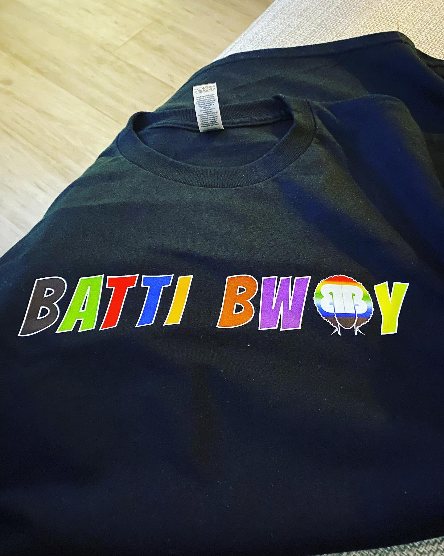 Batti Bwoy Pride shirts now available at BattiBwoy.com #explorepage #brave #amazing #trailblazing #triumphant #individual 🏳️&zwj;🌈❤️