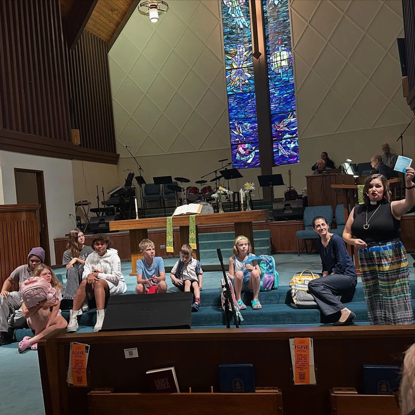 Blessing of the backpacks