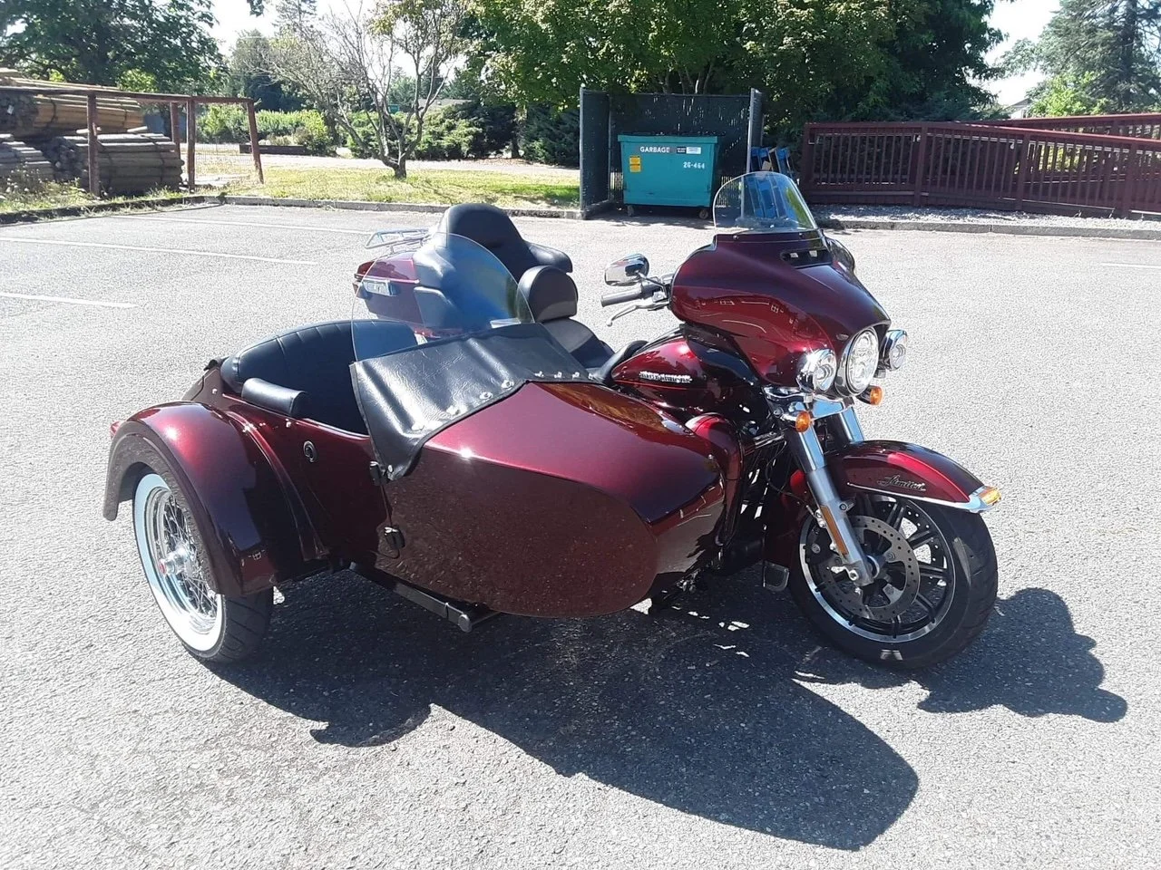 Motorcycle With Sidecar