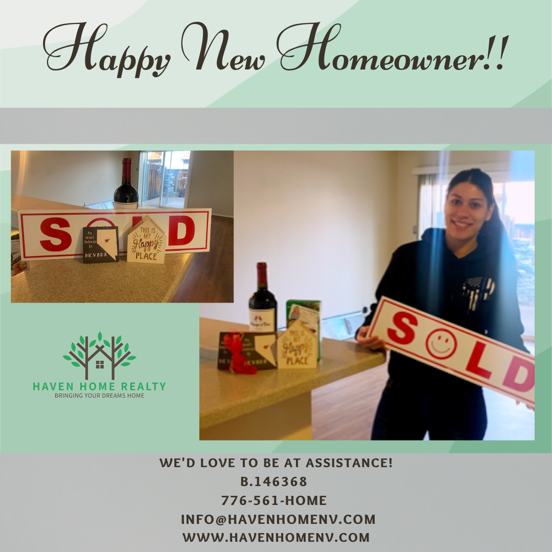 Happy New Homeowner!!