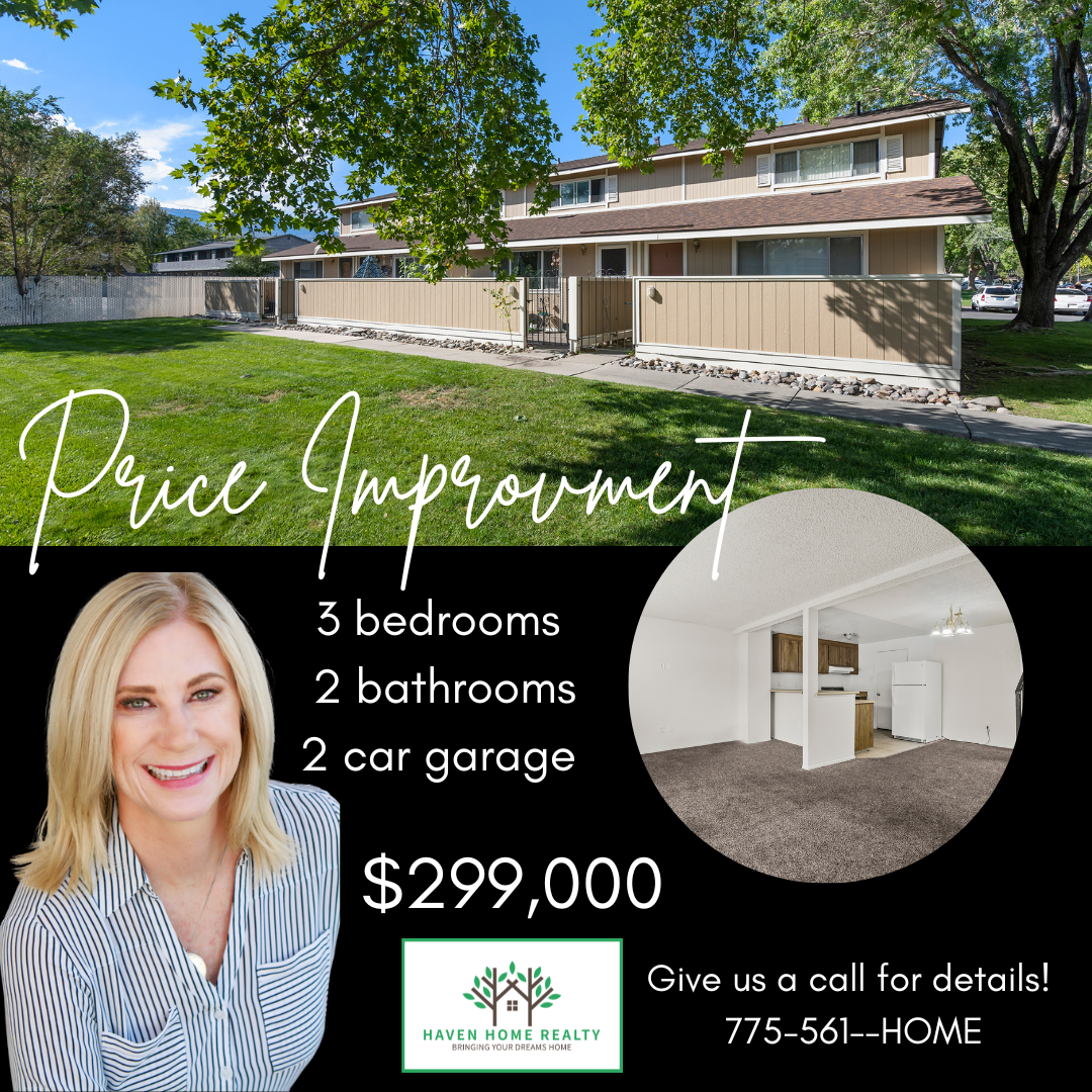 PRICE IMPROVEMENT!!