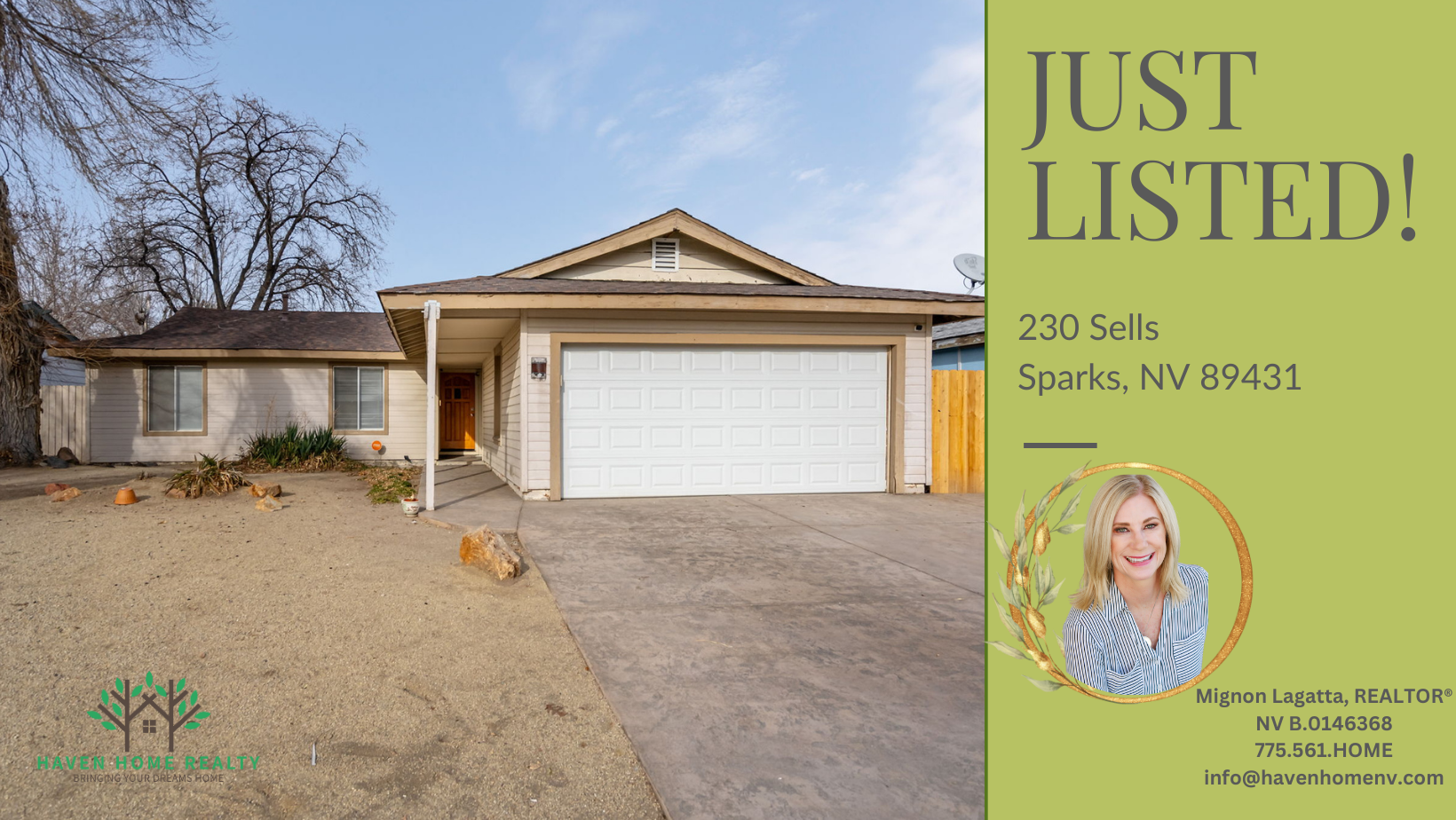 JUST LISTED!