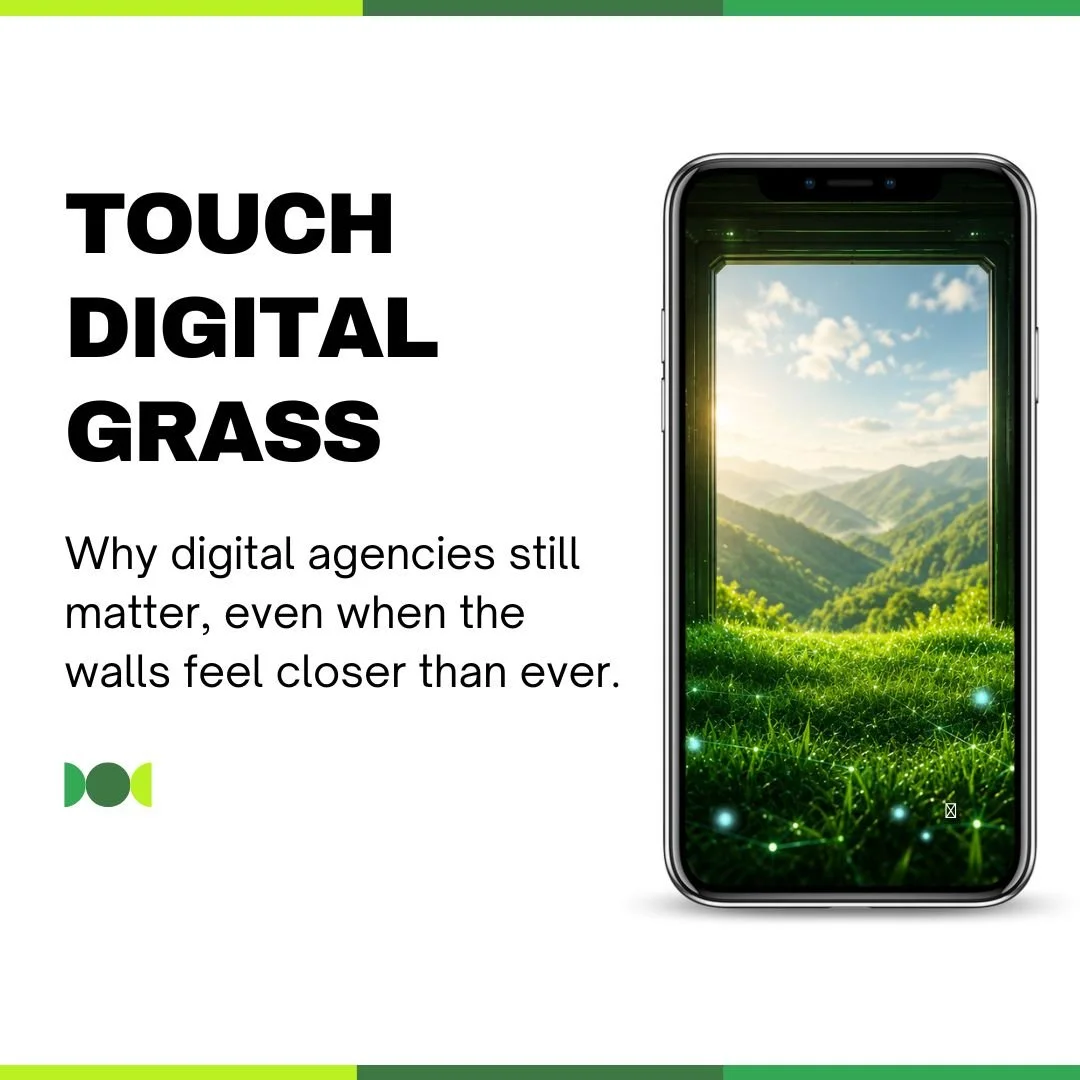 Touch Digital Grass