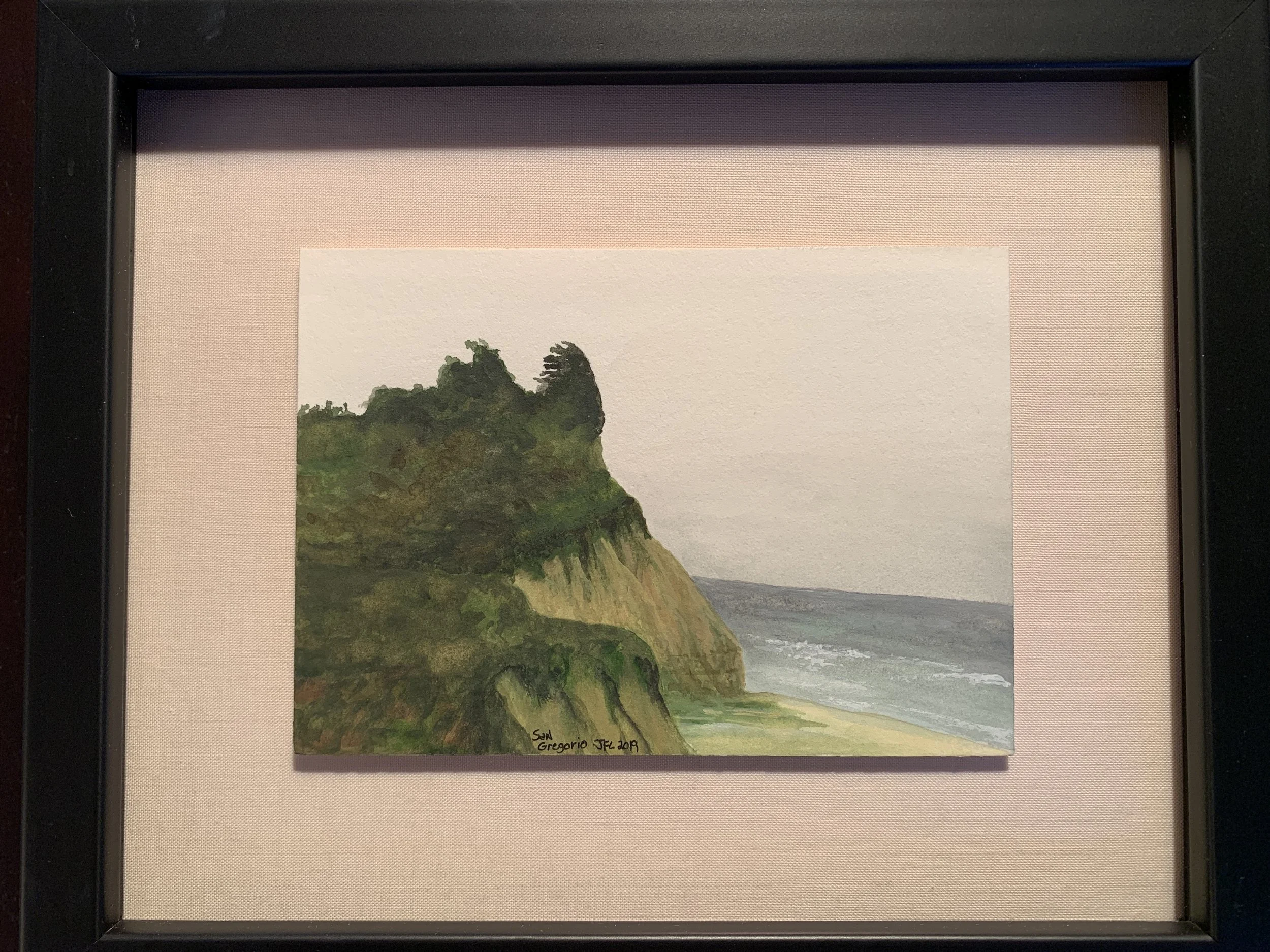 San Gregorio, Watercolor, 2019