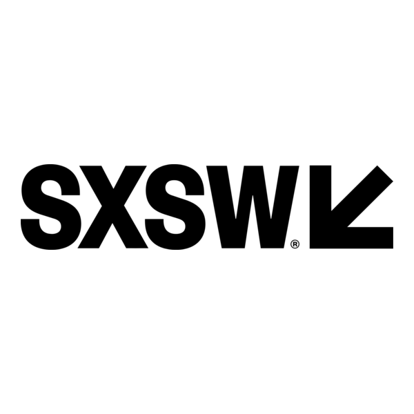 SXSW logo with an arrow symbol