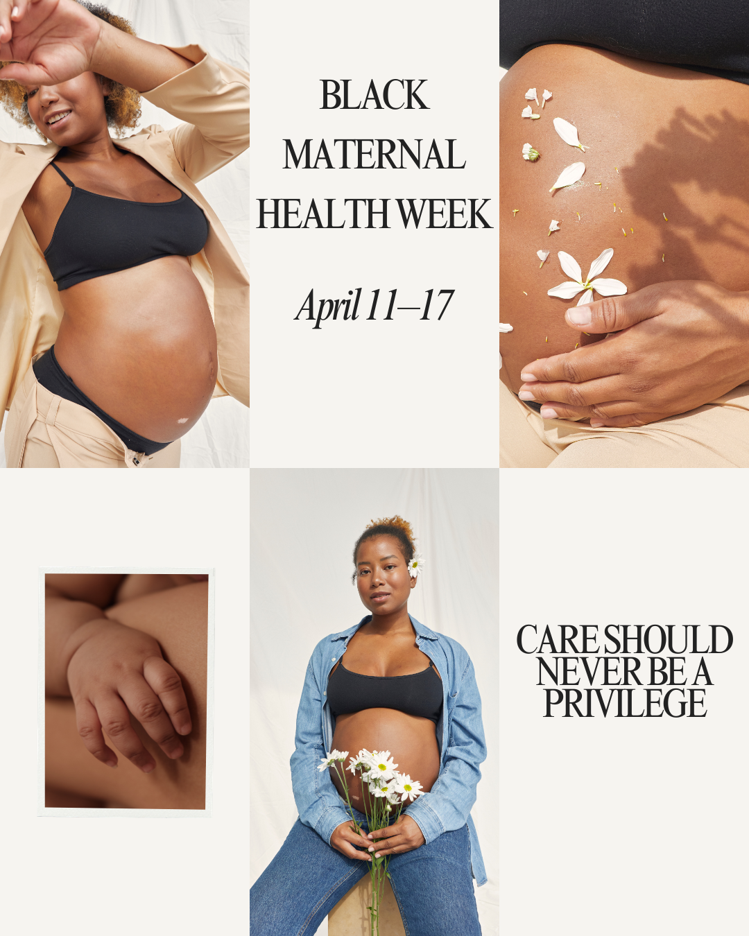 Black Maternal Health Week April 11-17th