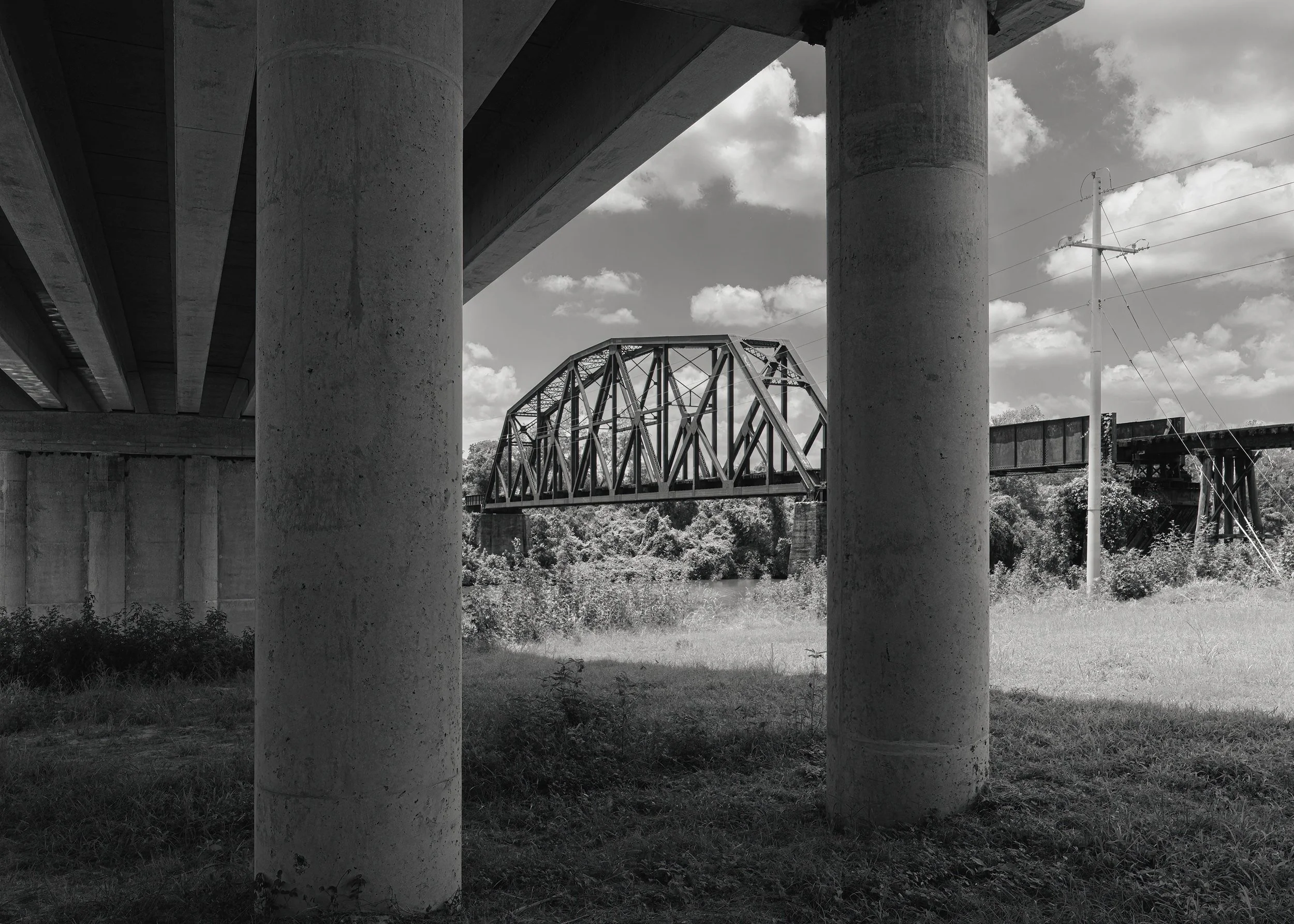 Colorado River Railroad Bridge at Hwy 90A