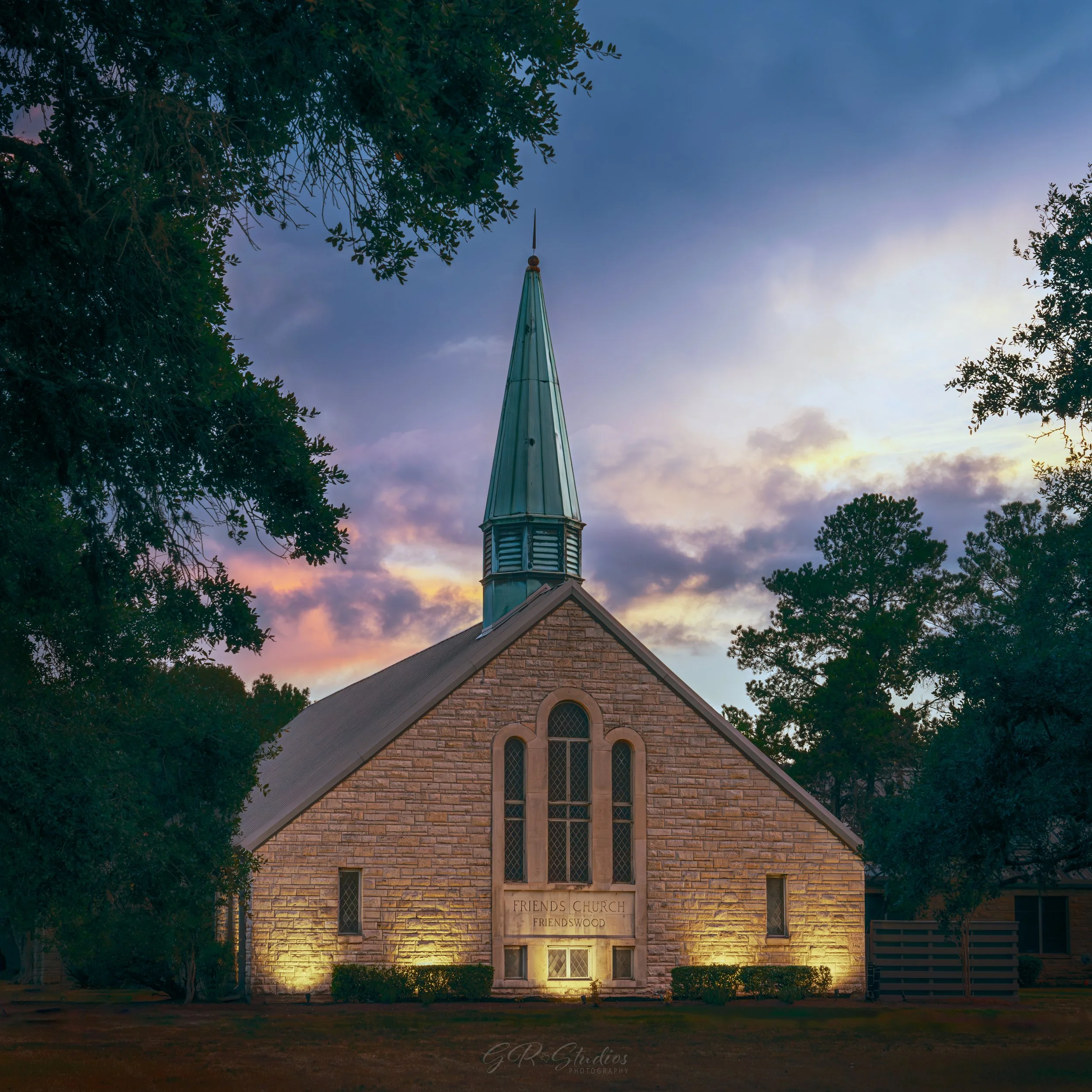 Friends Church, est. 1895; chapel built in 1949 - Friendswood, Texas