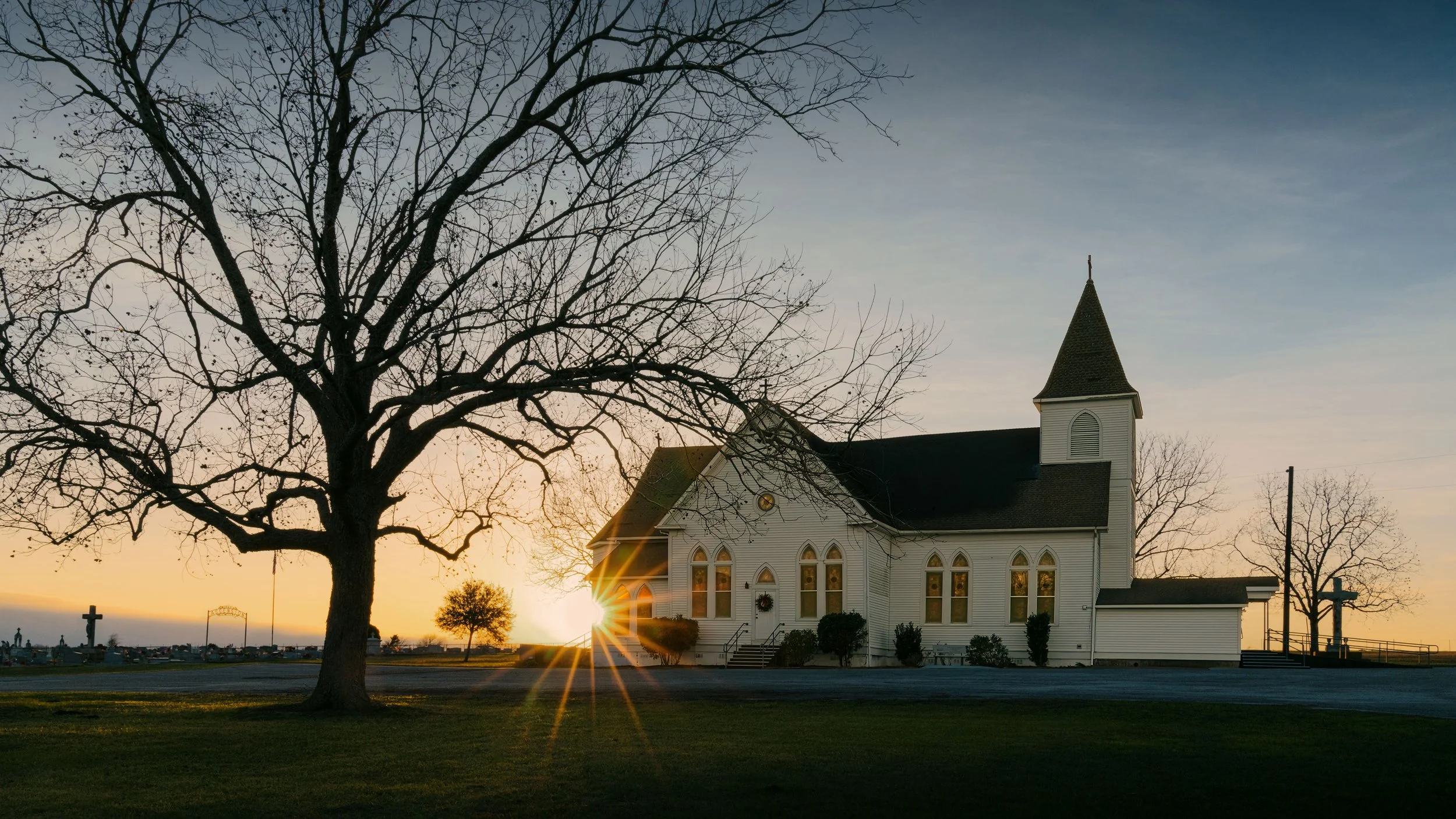 The Ascension of Our Lord Catholic Church - Moravia, Texas   (One of the "Painted Churches")