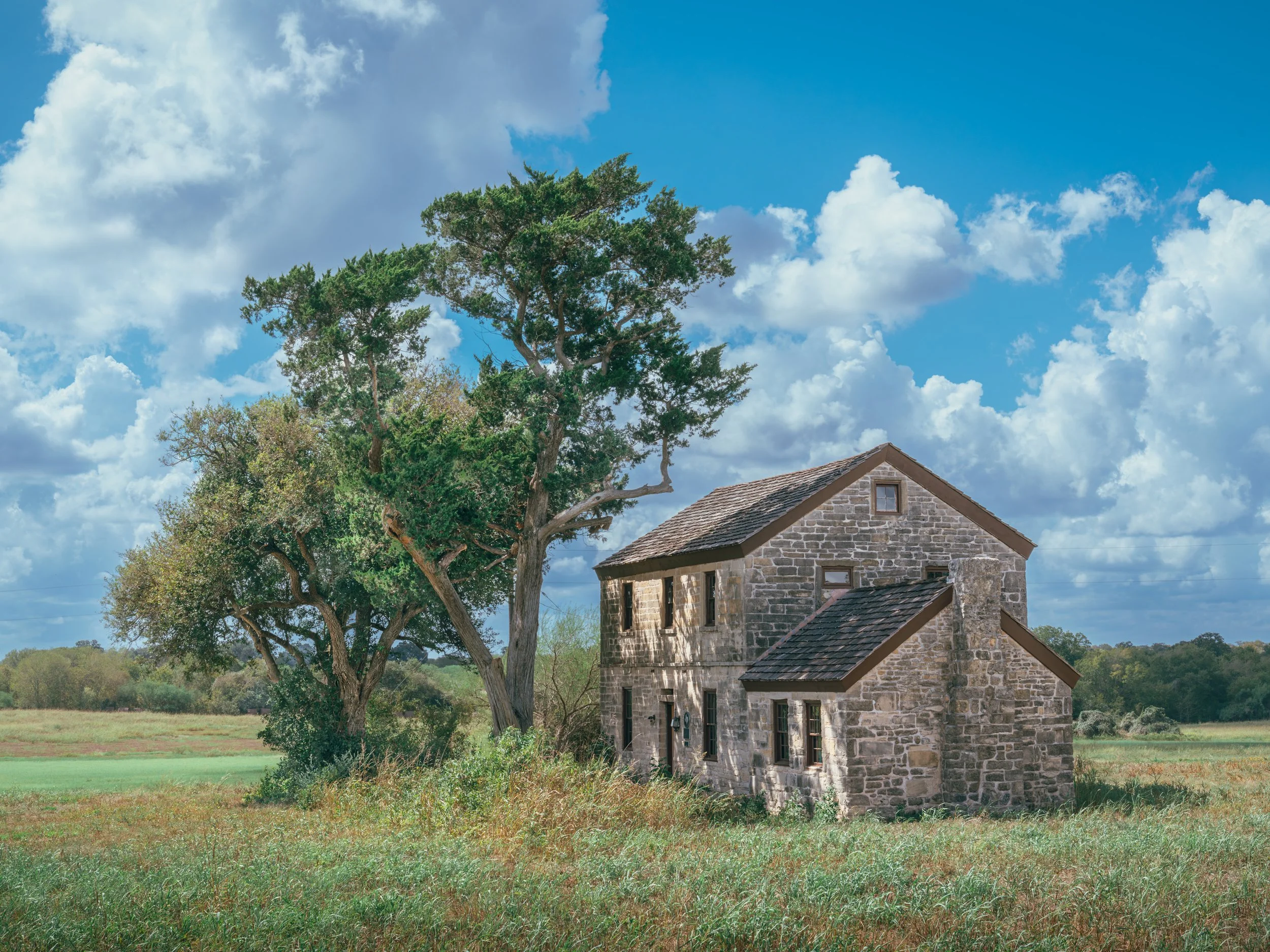 Stagecoach Inn, built in 1856 by German immigrant Valentin Hoch - DeWitt County, Texas